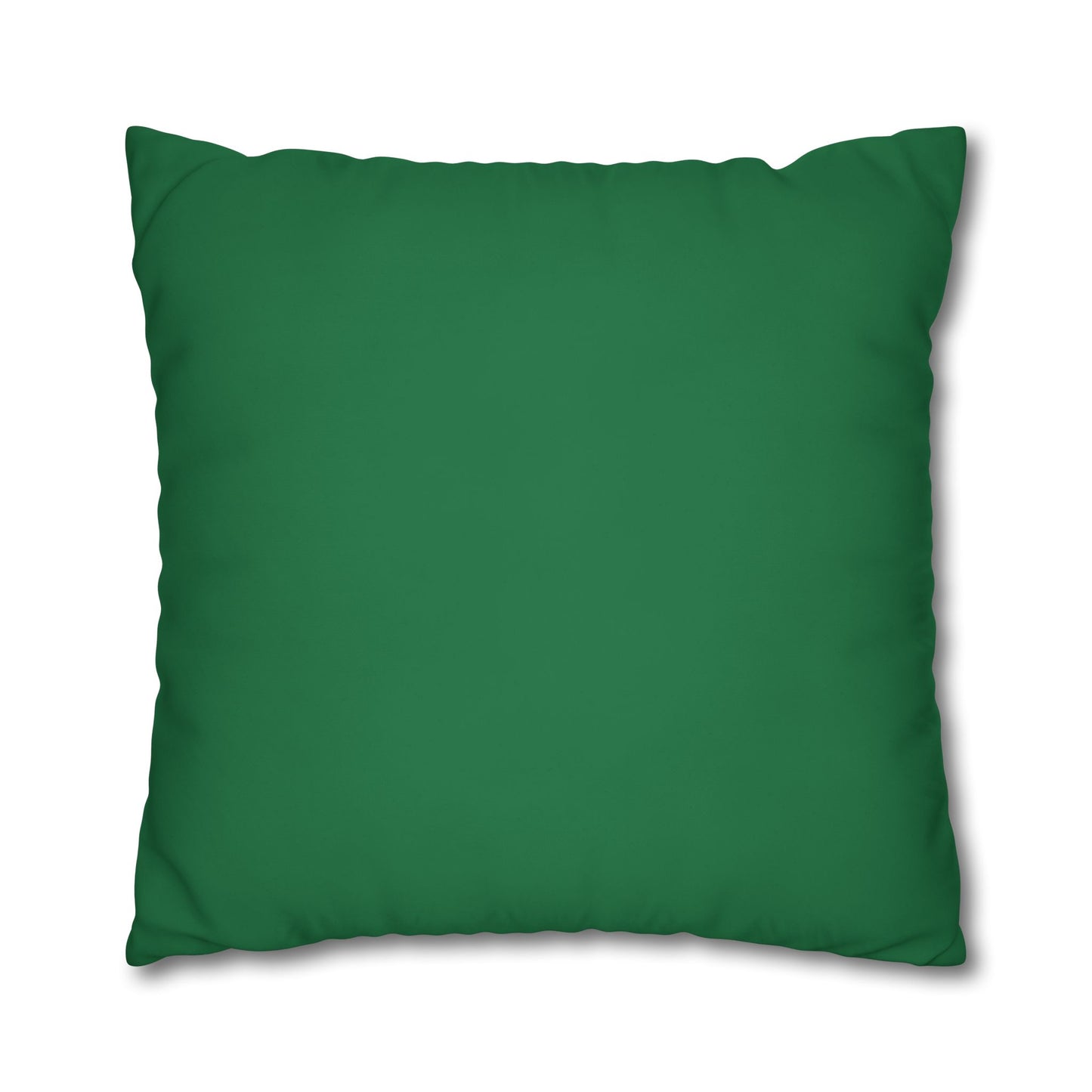 Christmas Tree Forest Square Poly Canvas Pillowcase