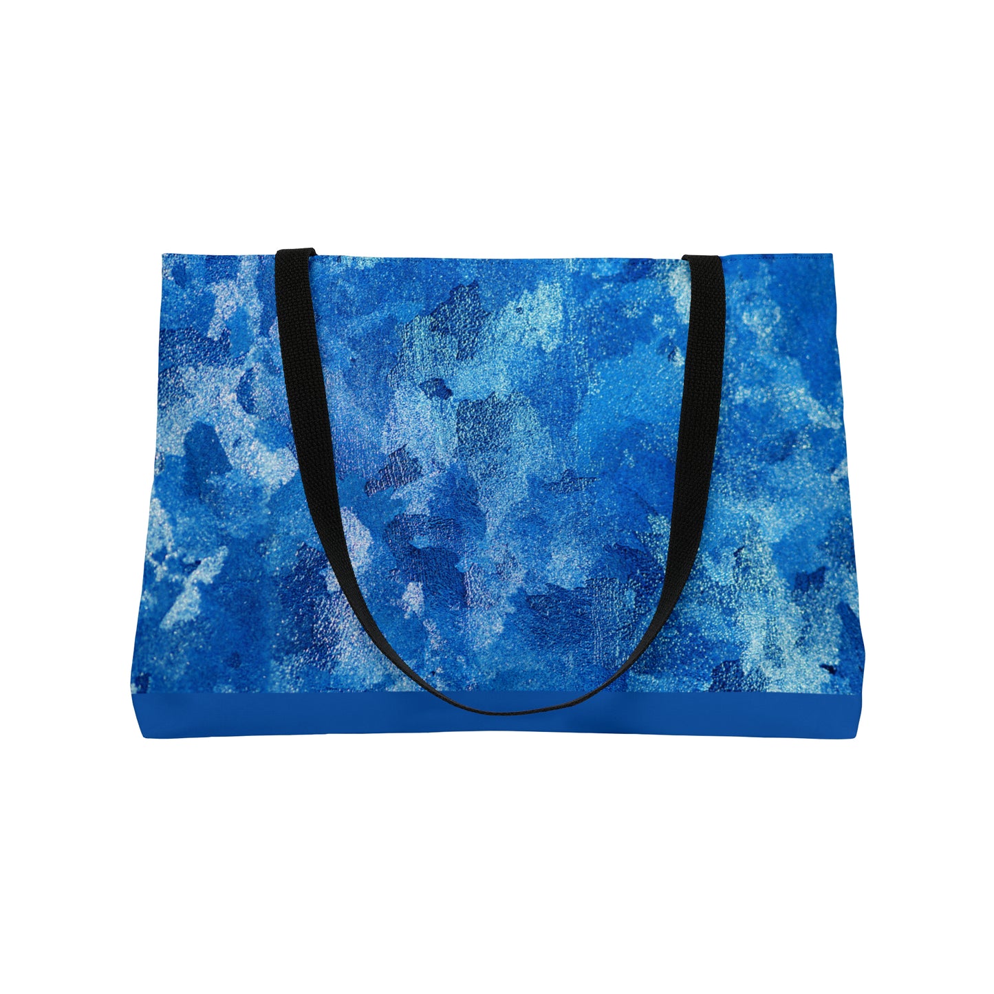 Blue Frost Weekender Tote Bag