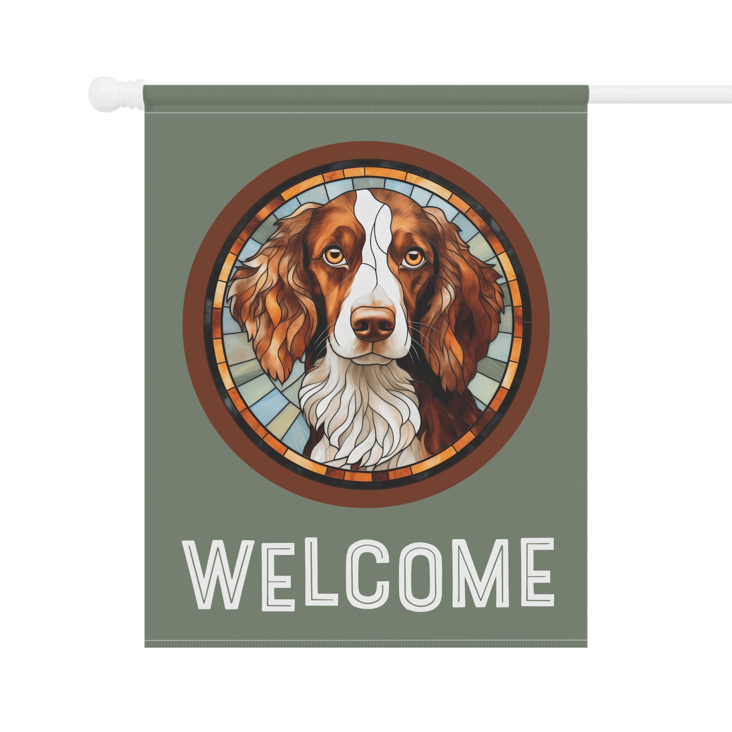 Brittany Welcome 2-Sded Garden & House Flag/Banner