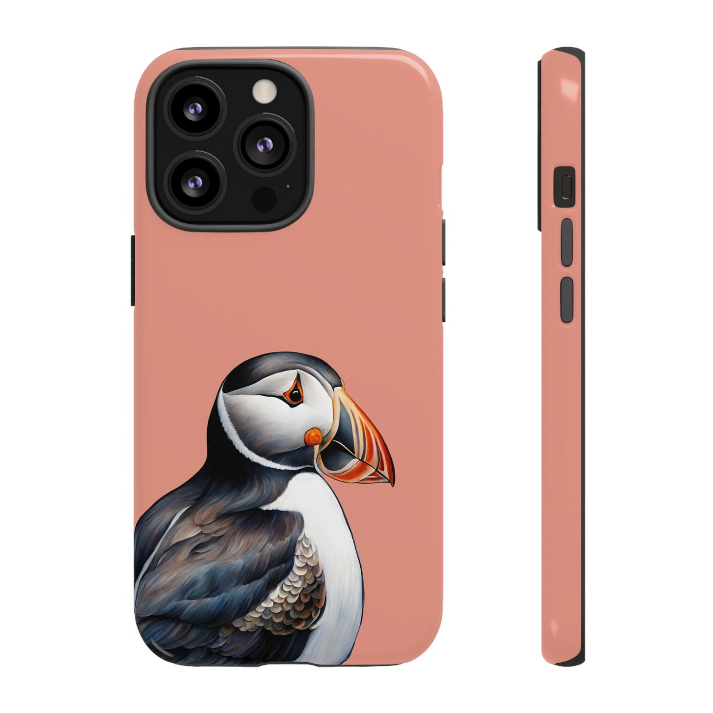 Puffin Wildlife iPhone Samsung Galaxy Google Pixel Tough Cases