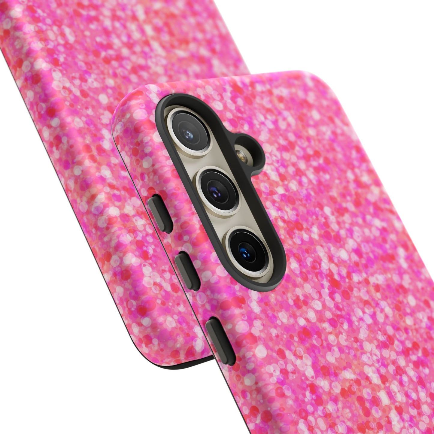 Poppin Pink iPhone Samsung Galaxy Google Pixel Tough Cases