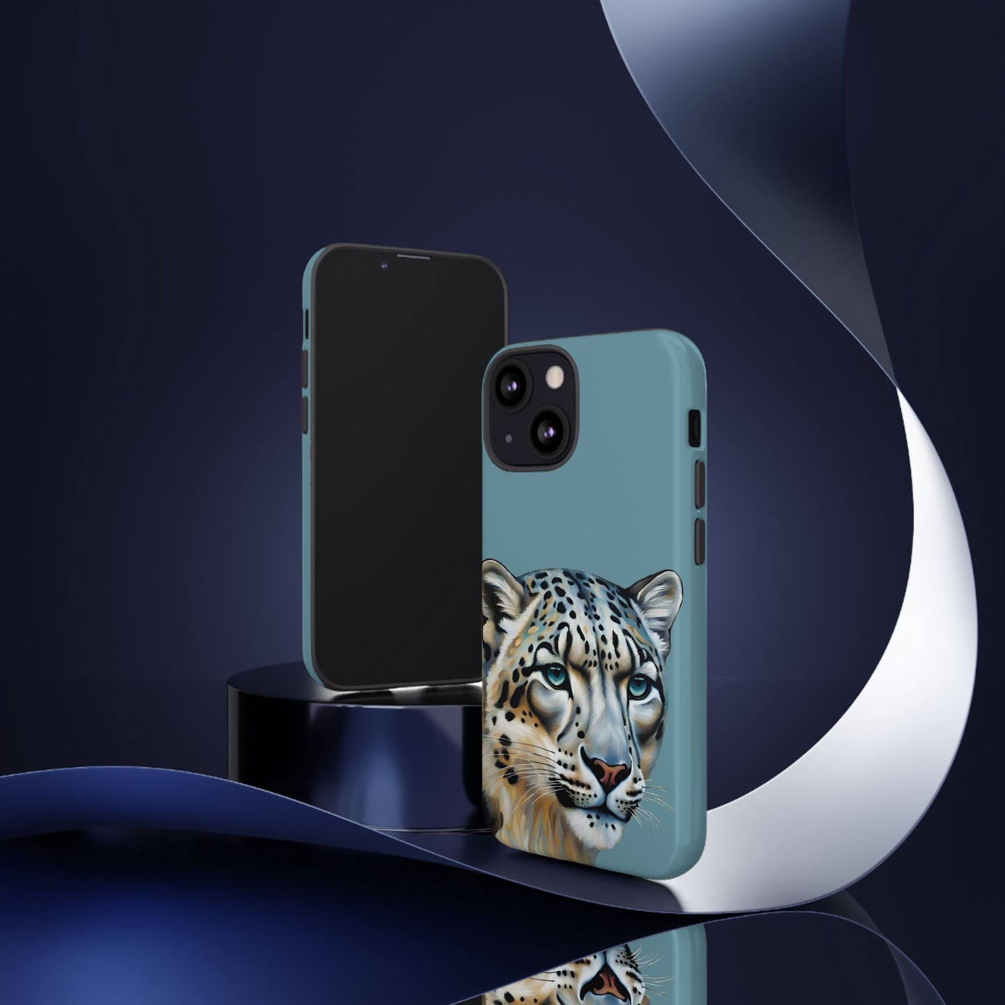 Snow Leopard iPhone Samsung Galaxy Google Pixel Tough Cases