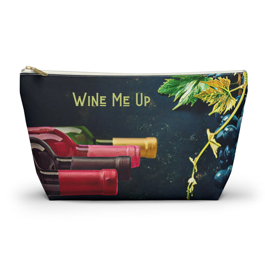 Wine Me Up Accessory Pouch w T-bottom