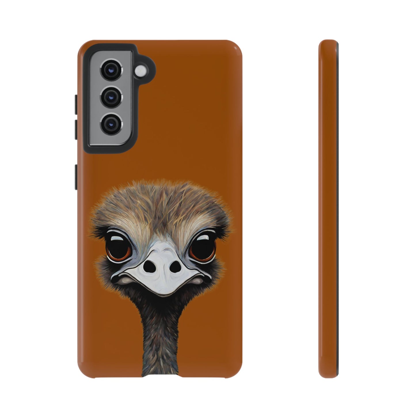 Ostrich Wildlife iPhone Samsung Galaxy Google Pixel Tough Cases