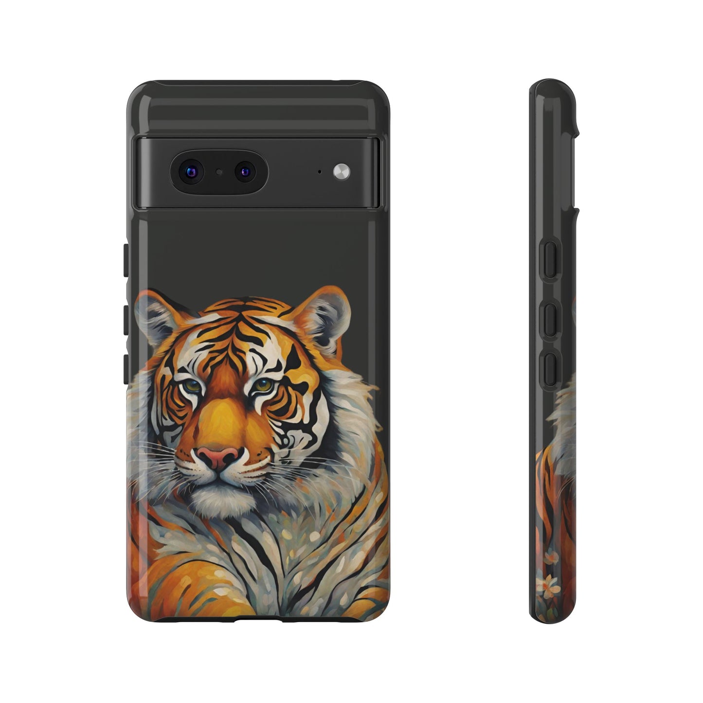 Tiger Wildlife iPhone Samsung Galaxy Google Pixel Tough Cases