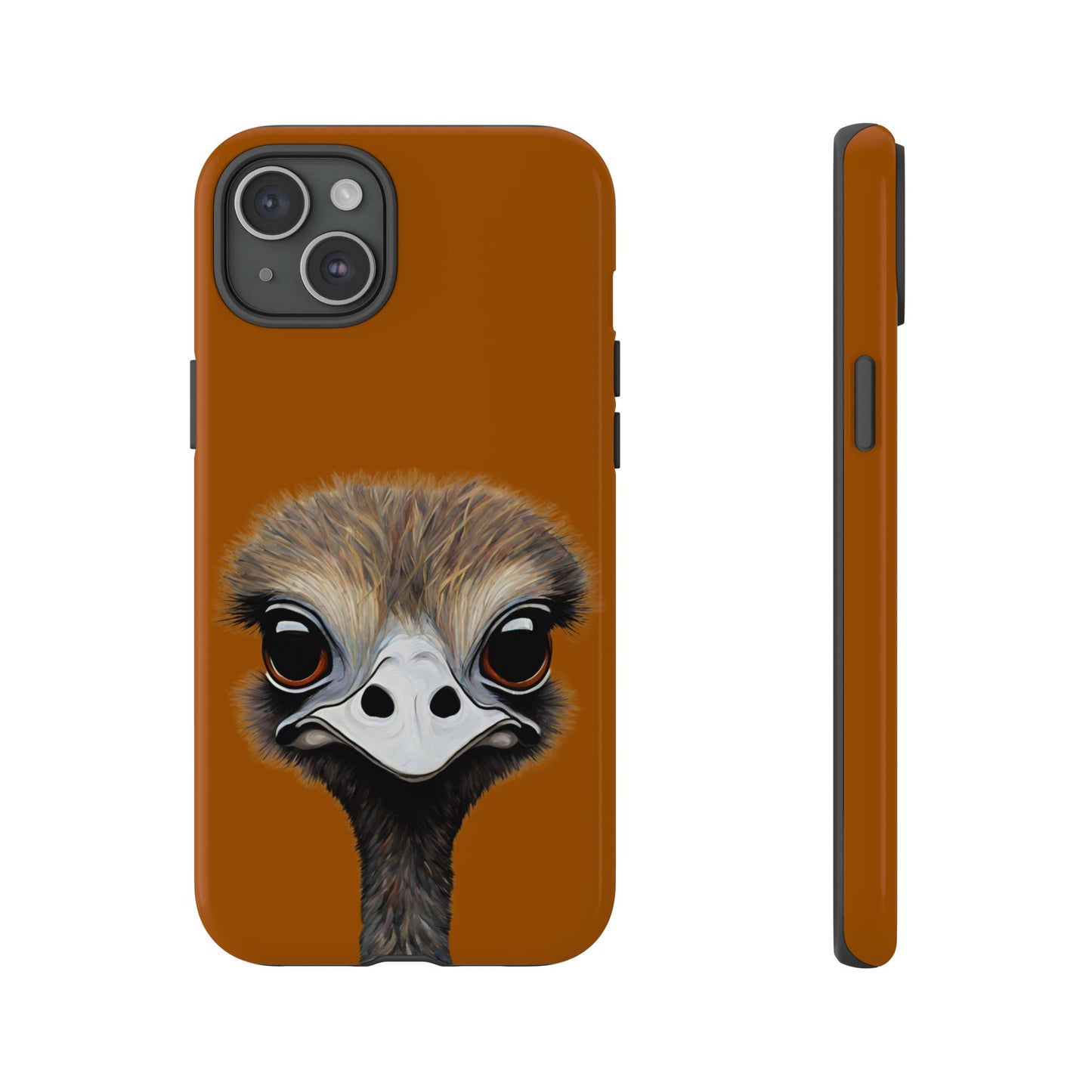 Ostrich Wildlife iPhone Samsung Galaxy Google Pixel Tough Cases