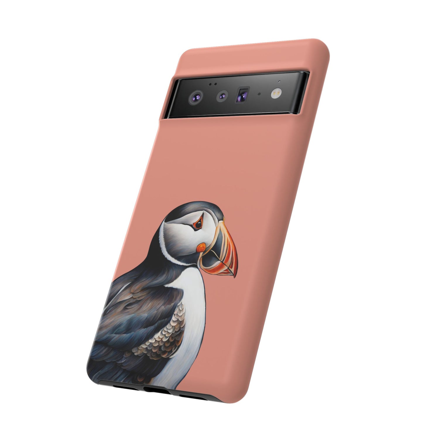 Puffin Wildlife iPhone Samsung Galaxy Google Pixel Tough Cases