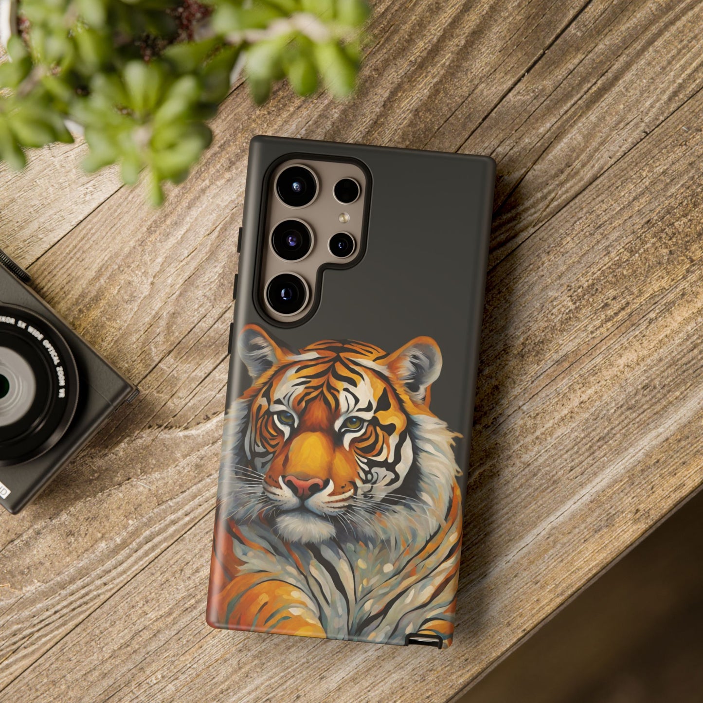 Tiger Wildlife iPhone Samsung Galaxy Google Pixel Tough Cases