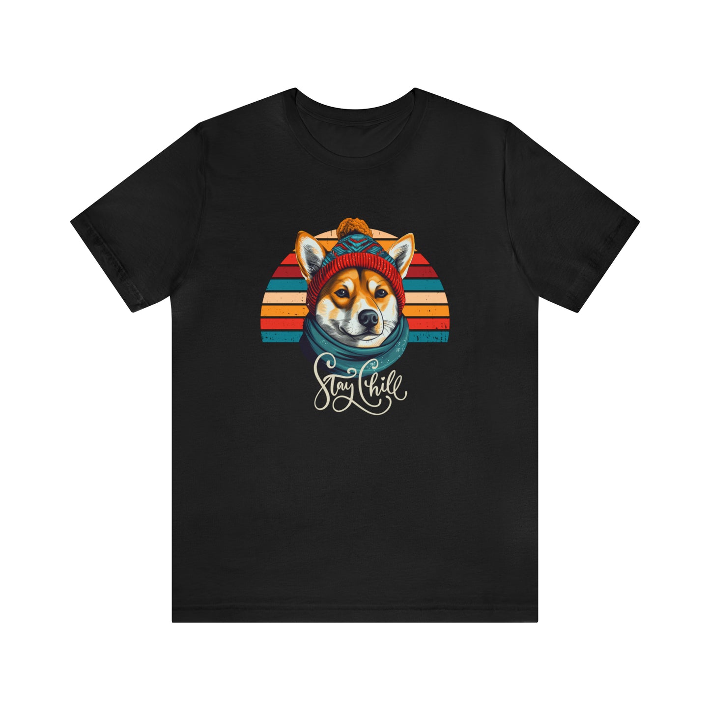 Stay Chill Shiba Inu Unisex Jersey Short Sleeve Tee