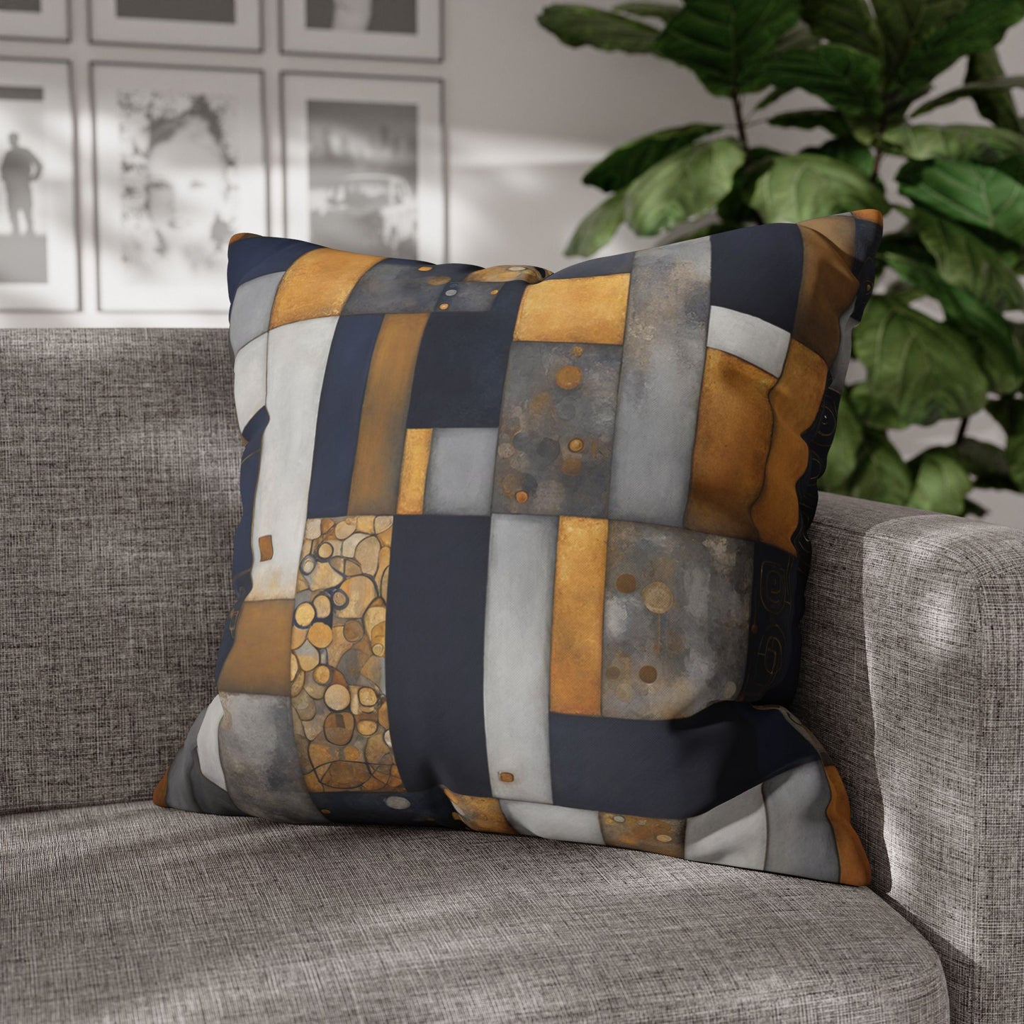 Gallantly Square Poly Canvas Pillowcase