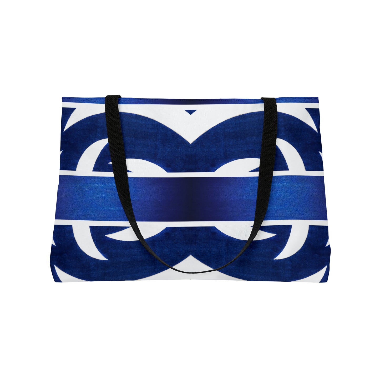 Sapphire Swirl Weekender Tote Bag