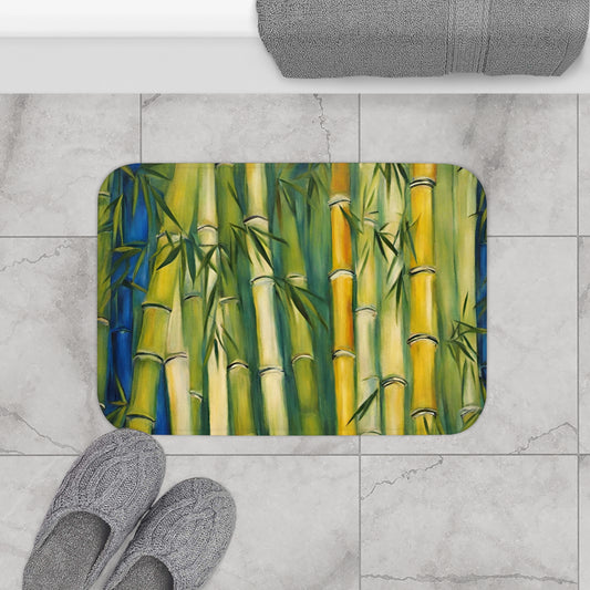 Nice Bamboo Microfiber Bath Mat