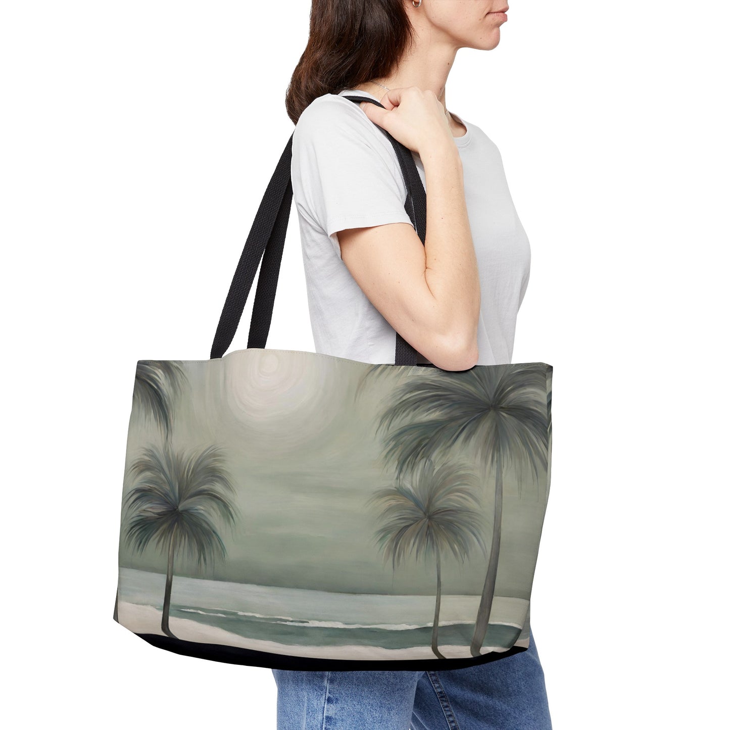 Tranquil Beach Weekender Tote Bag