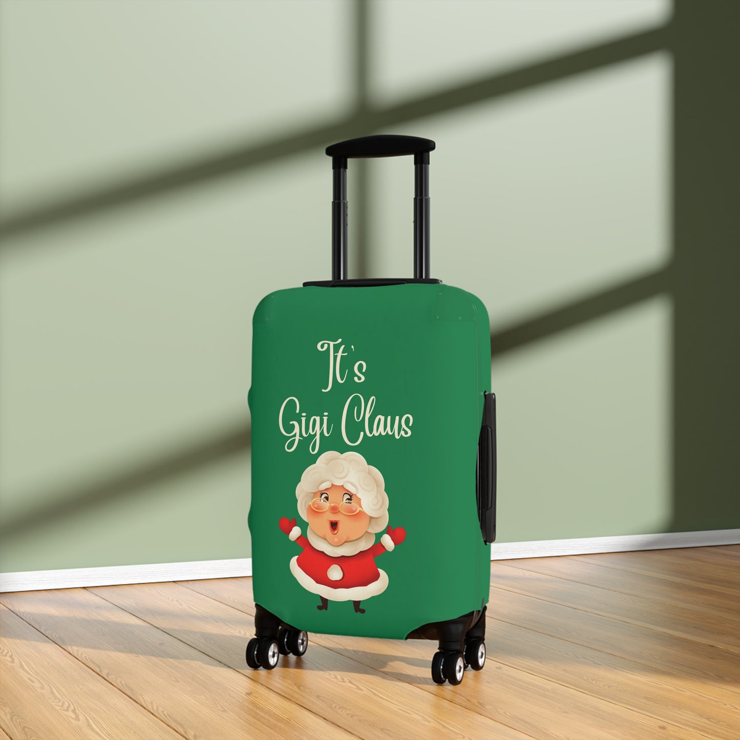 It's Gigi Claus Christmas Luggage Cover