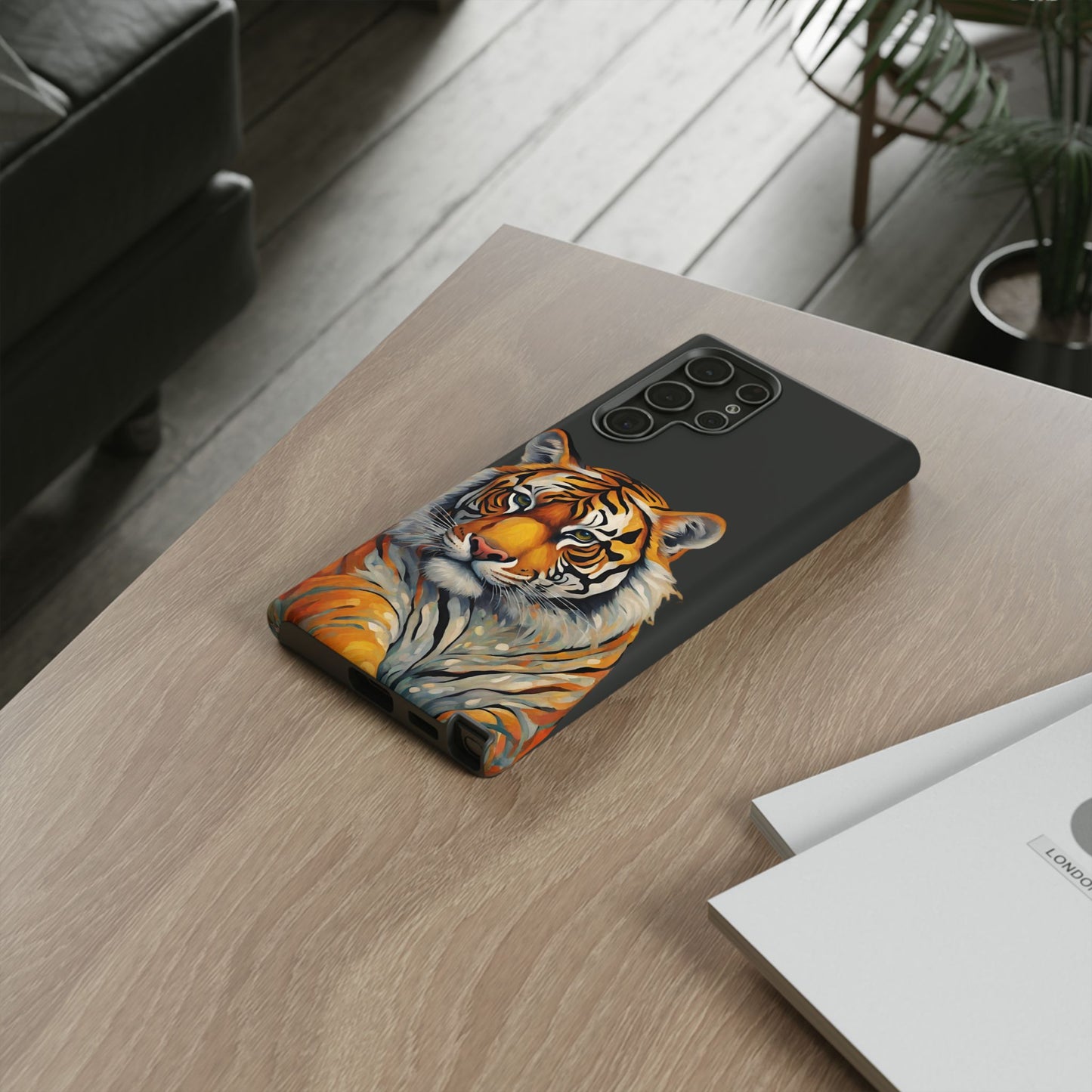 Tiger Wildlife iPhone Samsung Galaxy Google Pixel Tough Cases