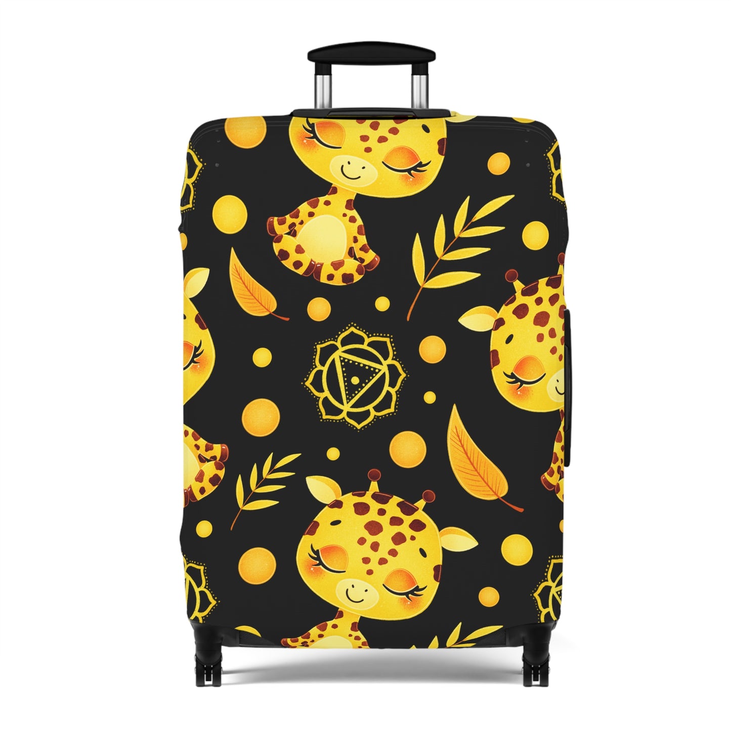 Zen Giraffe Luggage Cover