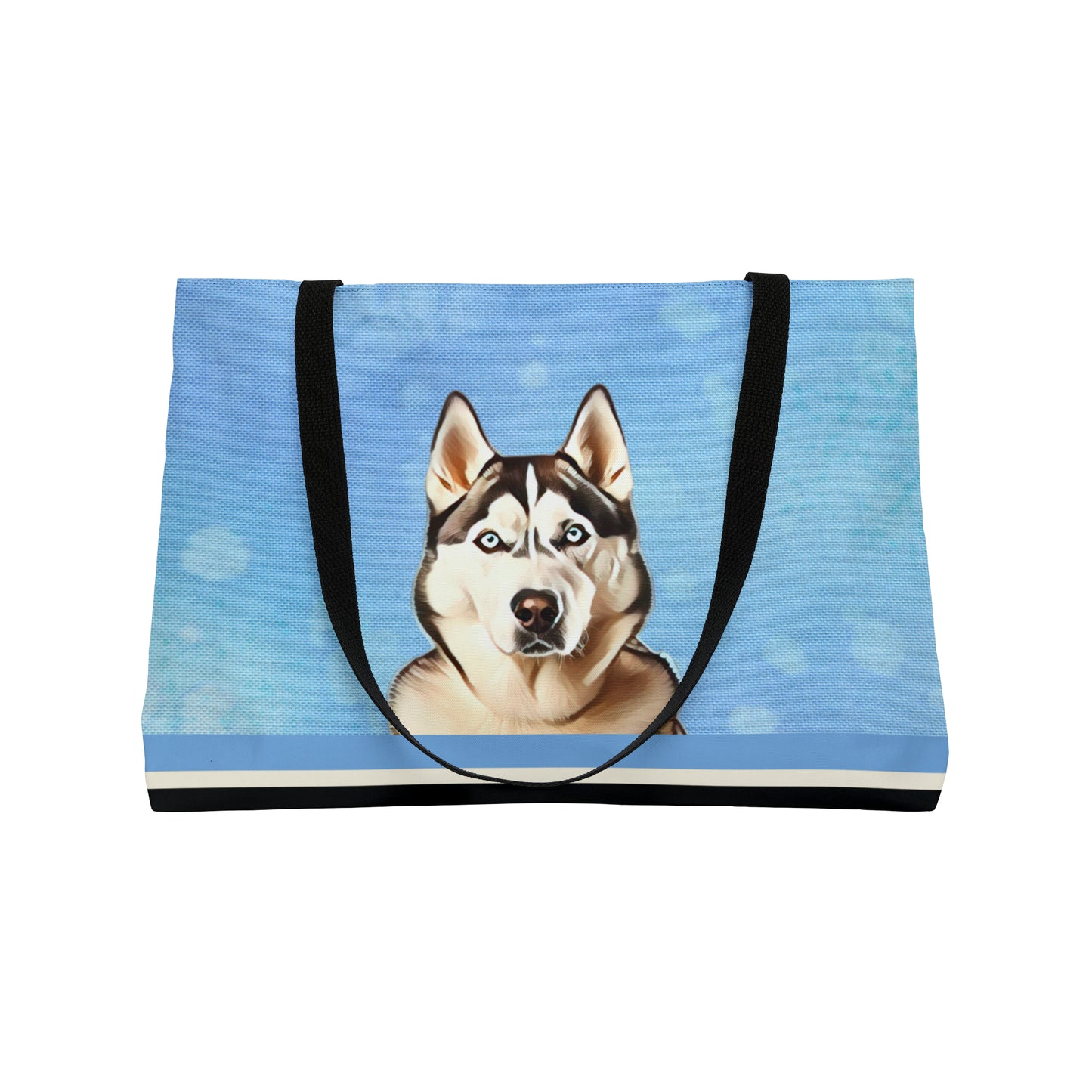 Siberian Husky Weekender Tote Bag