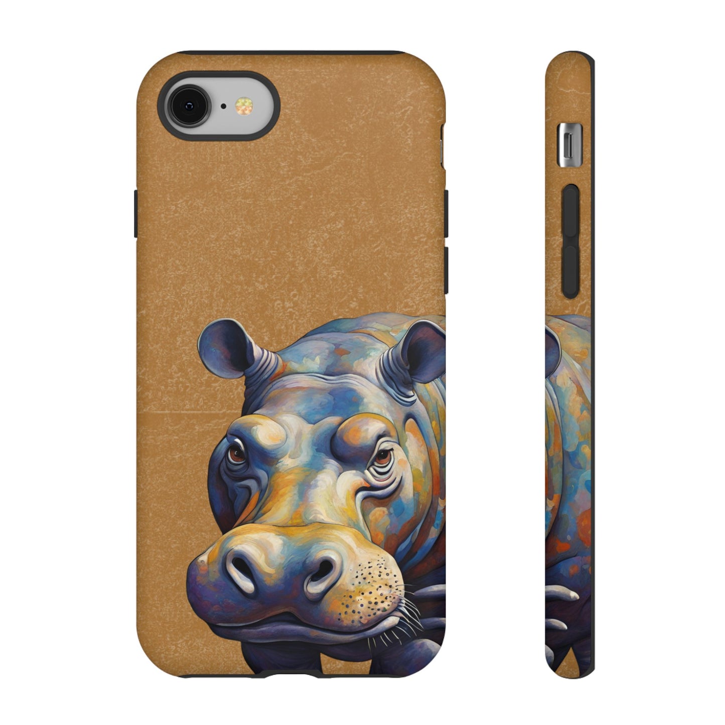 Hippo Wildlife iPhone Samsung Galaxy Google Pixel Tough Cases