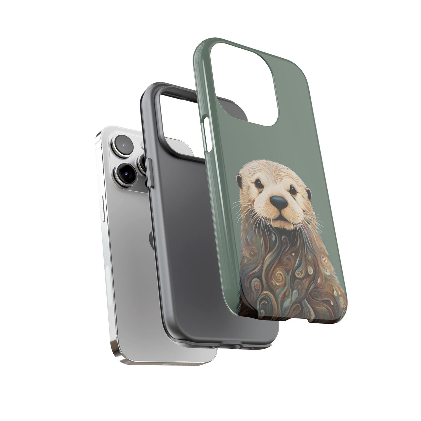 Otter Wildlife iPhone Samsung Galaxy Google Pixel Tough Cases