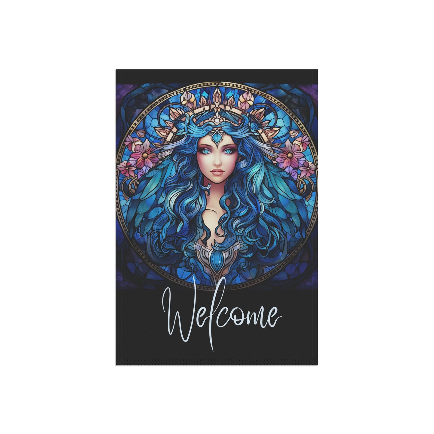 Goddess Welcome 2-Sided Garden & House Banner