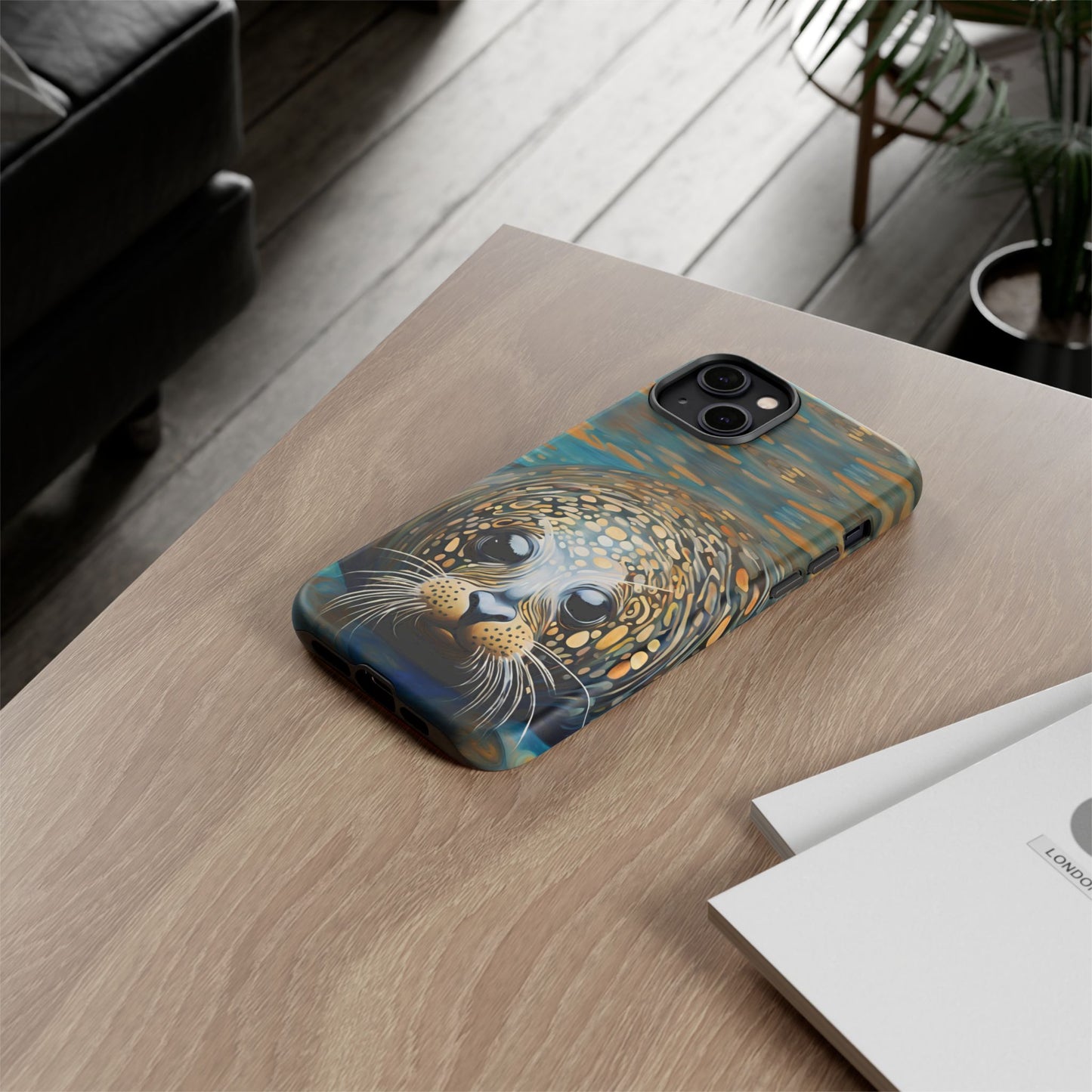 Harbor Seal Wildlife iPhone Samsung Galaxy Google Pixel Tough Cases