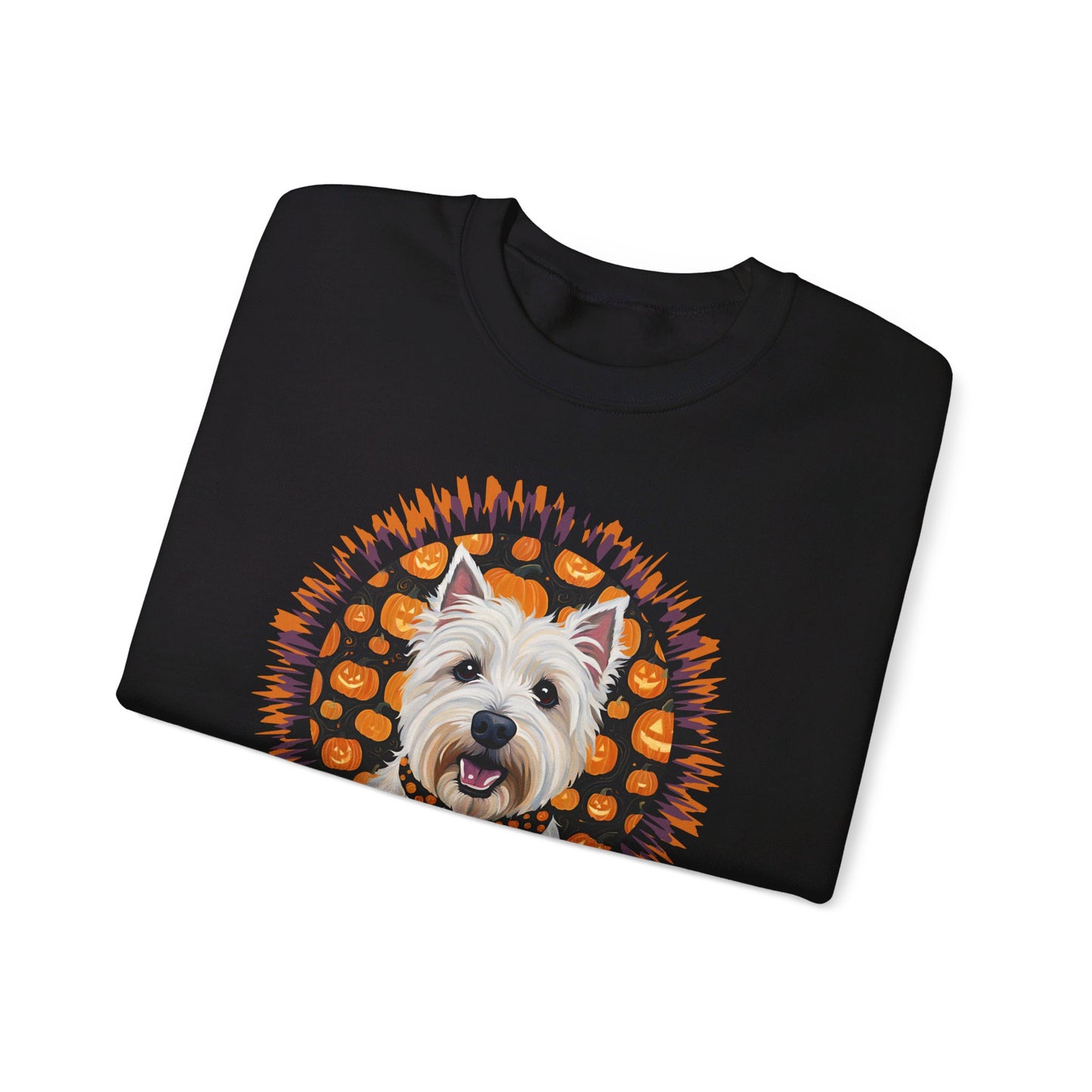 West Highland Terrier Halloween Unisex Heavy Blend™ Crewneck Sweatshirt