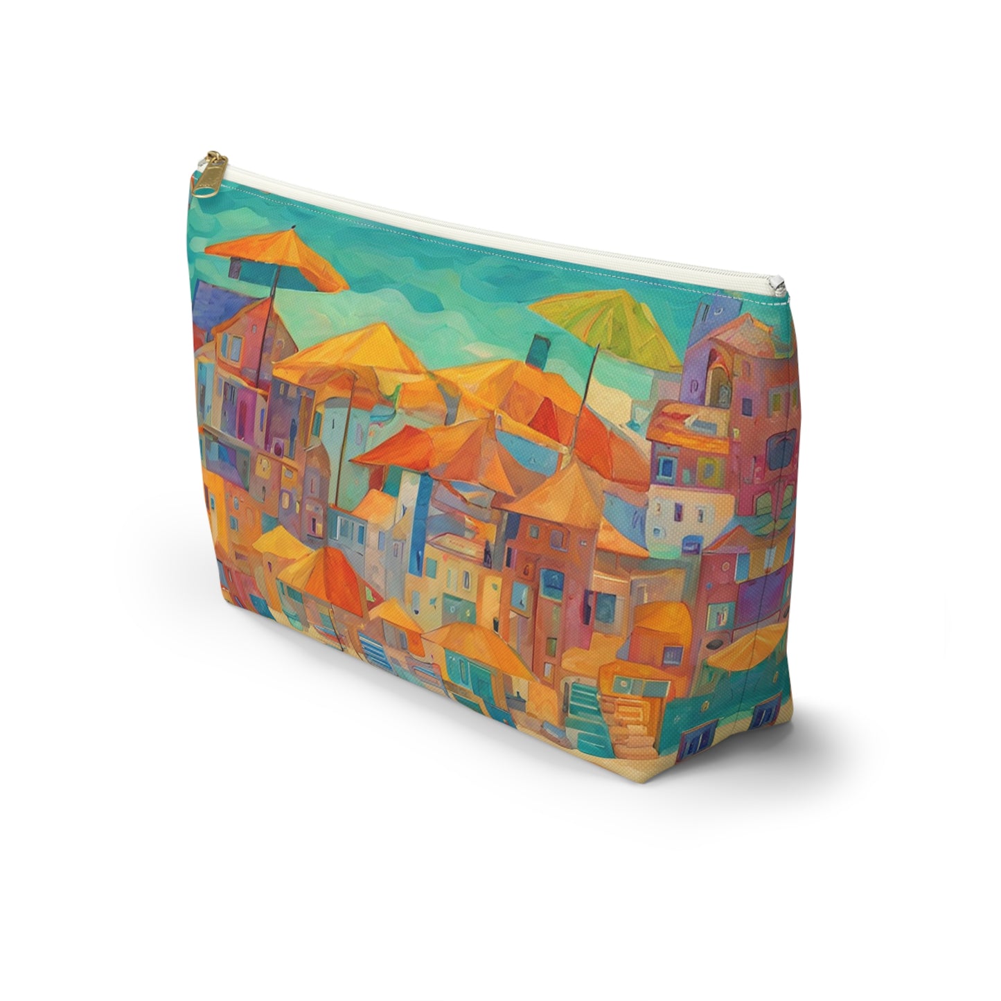 Seaside in Living Color Accessory Pouch w T-bottom