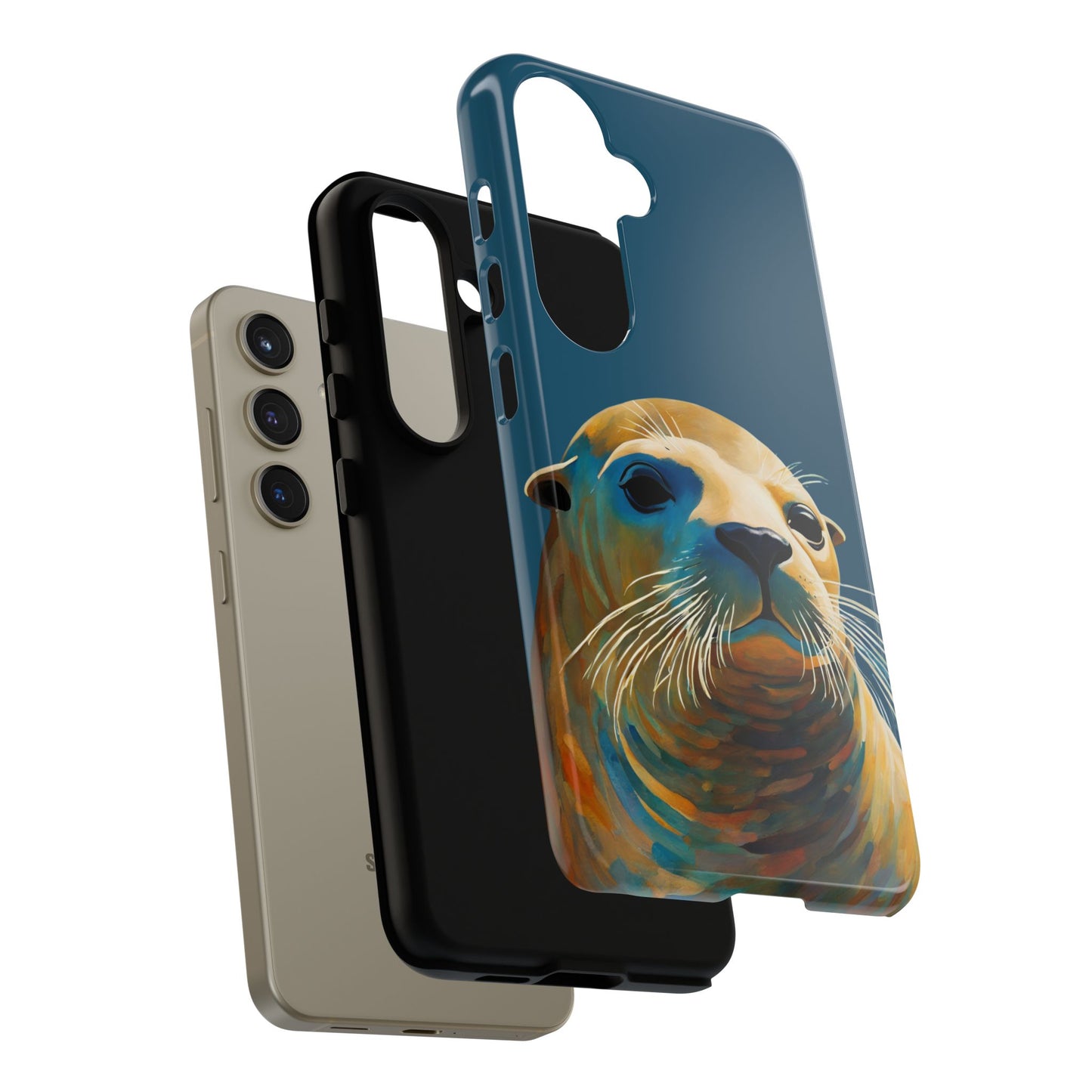 Sea Lion Wildlife iPhone Samsung Galaxy Google Pixel Tough Cases