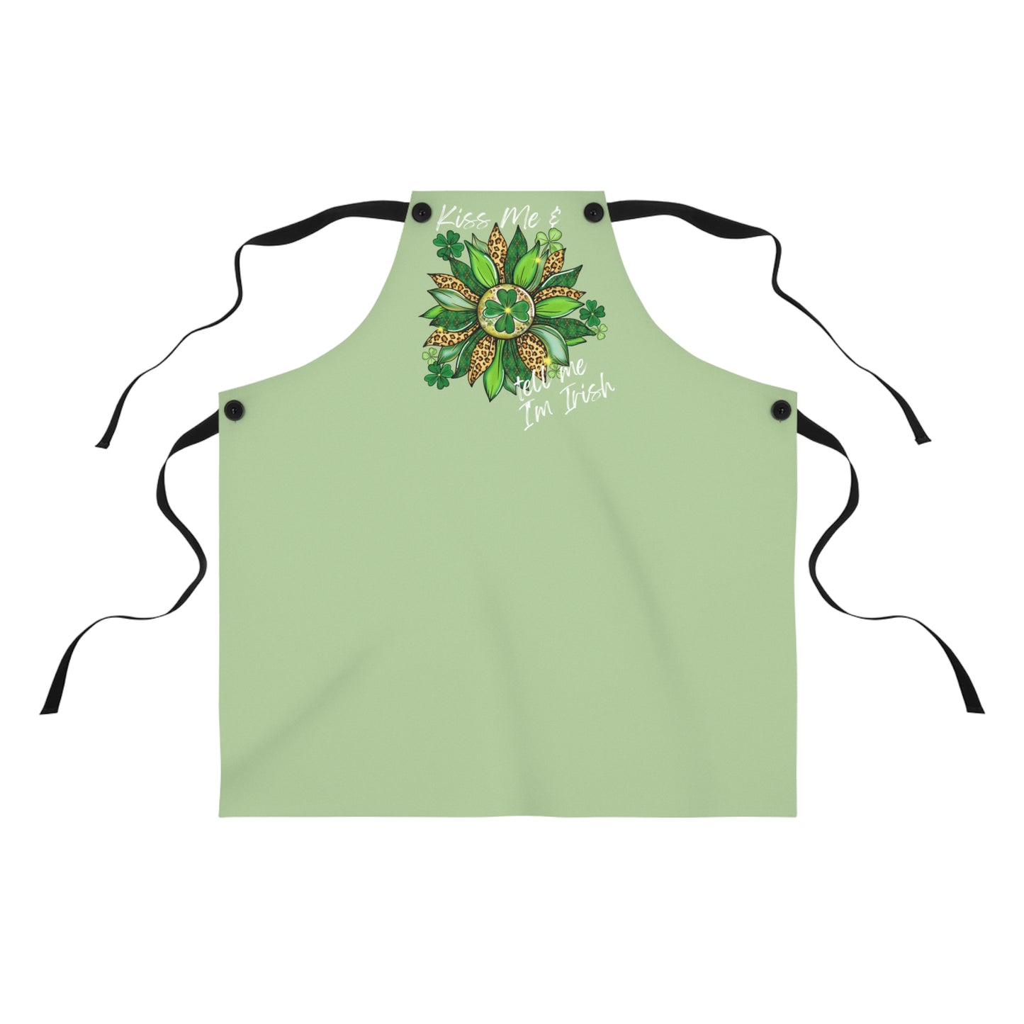 Kiss Me & Tell Me I'm Irish Apron