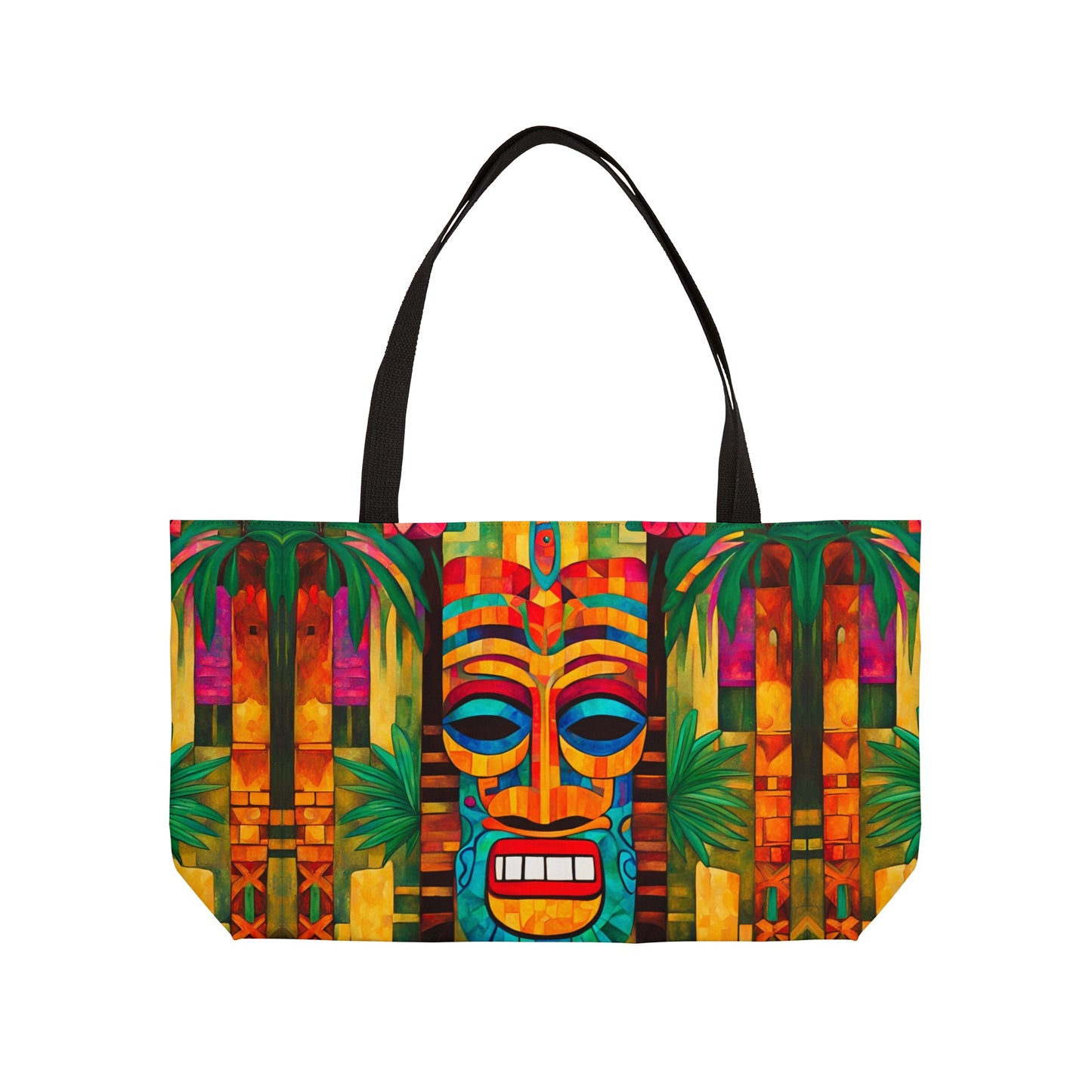 Tiki Burt Weekender Tote Bag