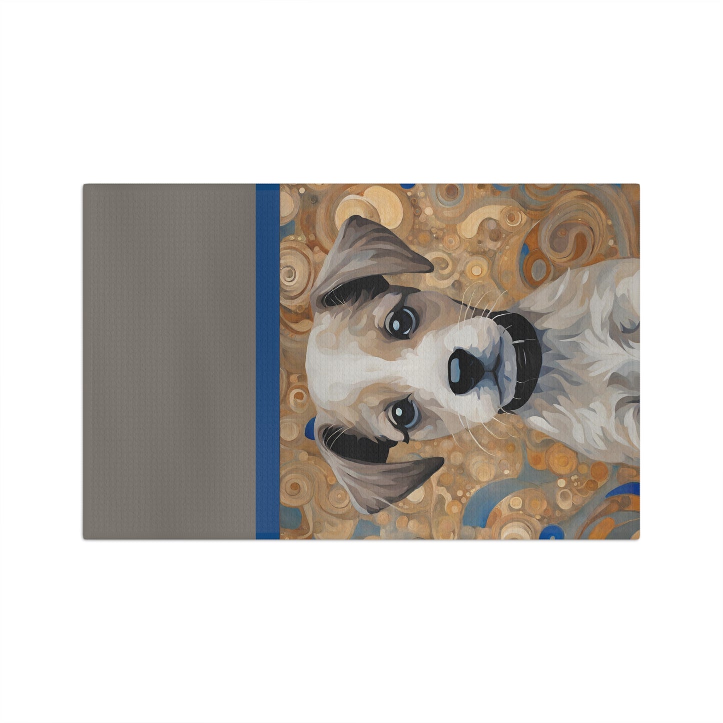 Dogs in the Kitchen- Phillip Microfiber Tea Towel