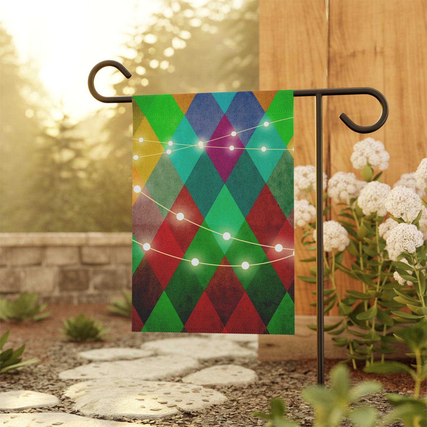 Festive 2-Sided Garden & House Banner