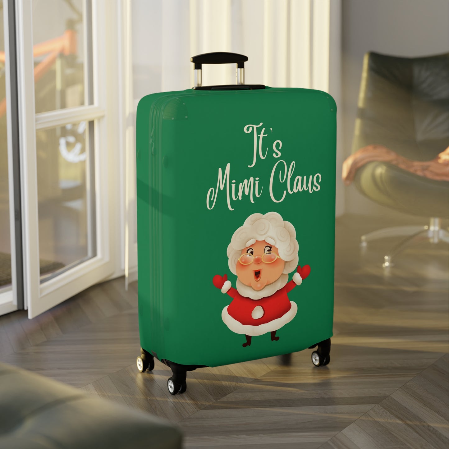 It's Mimi Clause Christmas Luggage Cover