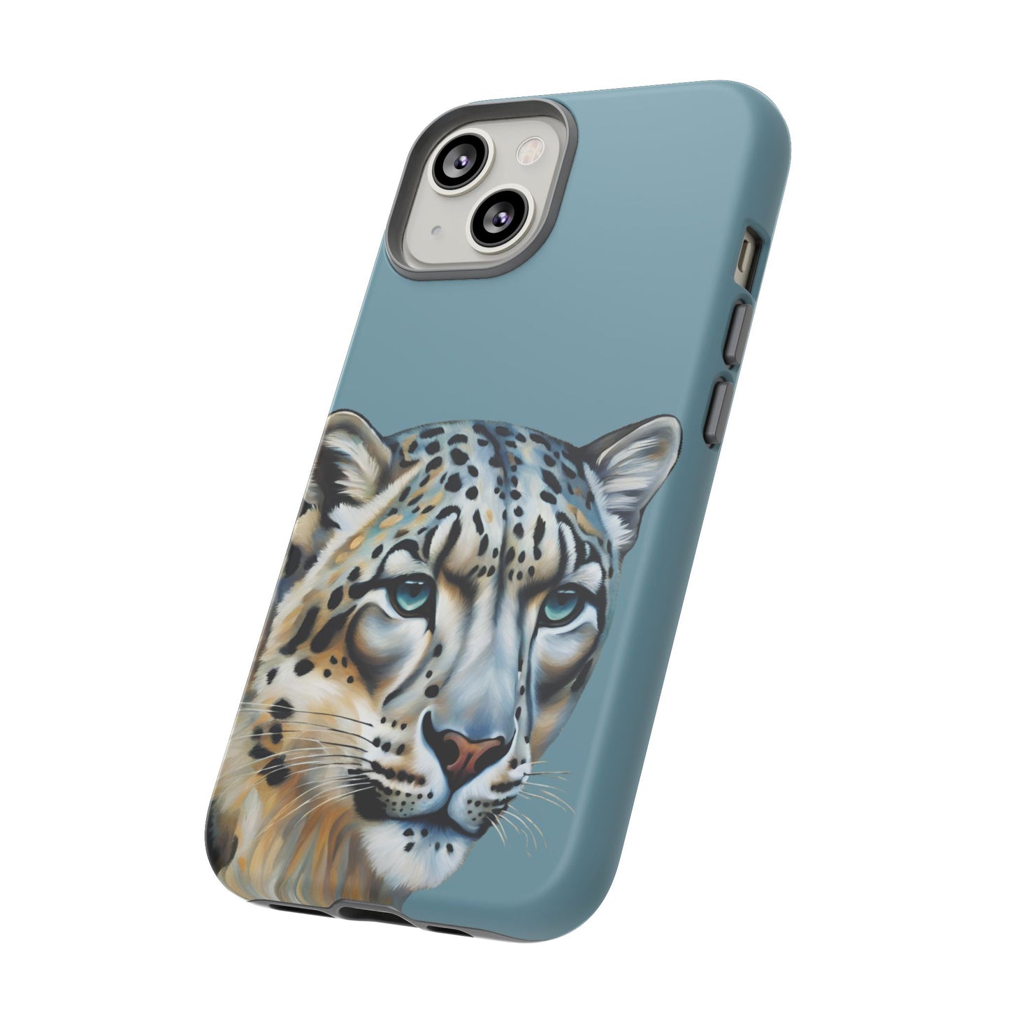 Snow Leopard iPhone Samsung Galaxy Google Pixel Tough Cases