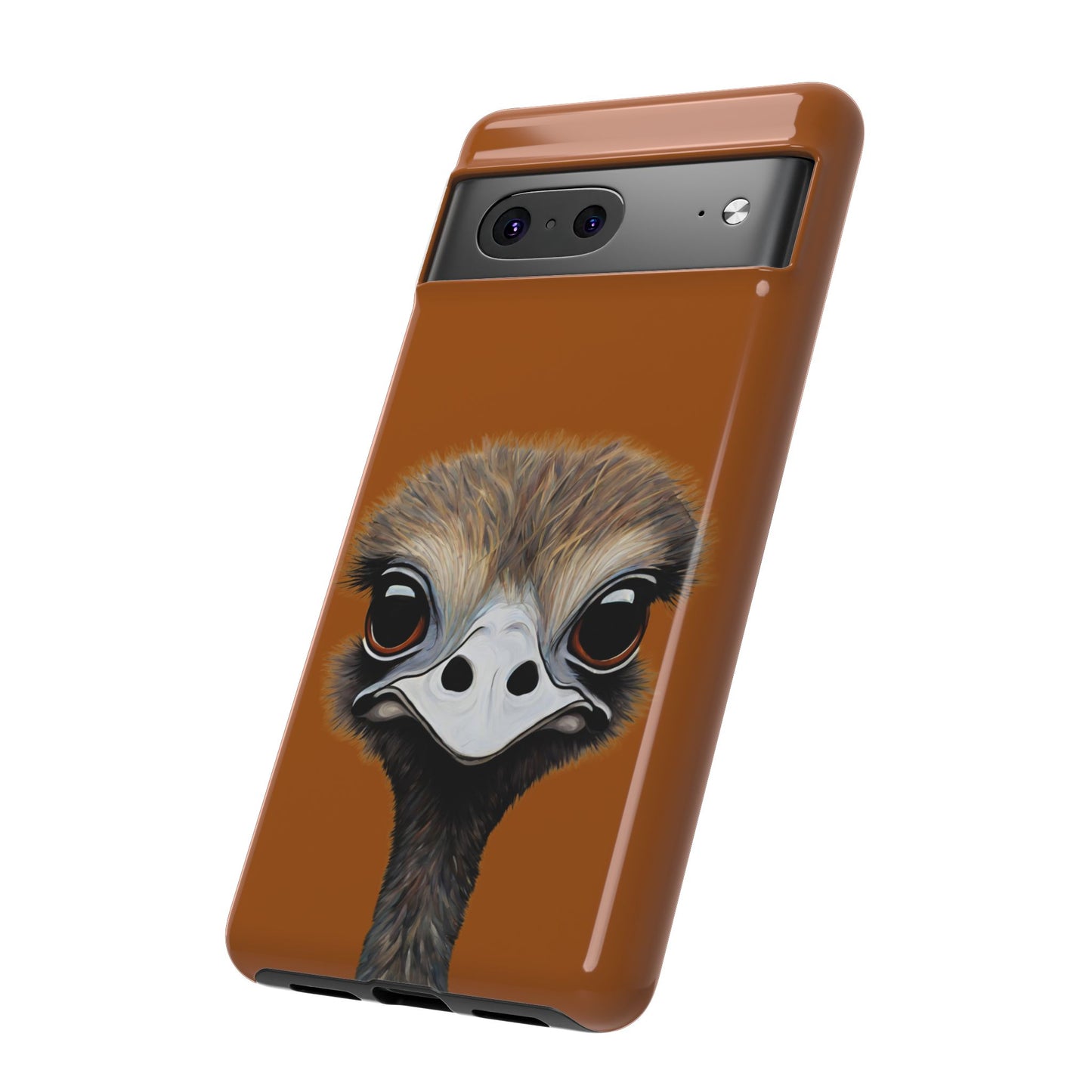 Ostrich Wildlife iPhone Samsung Galaxy Google Pixel Tough Cases