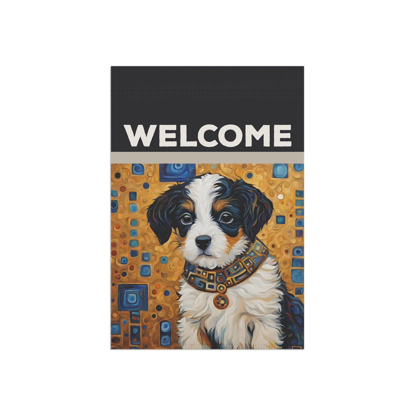 Roy Welcome 2-Sided Garden & House Flag/Banner