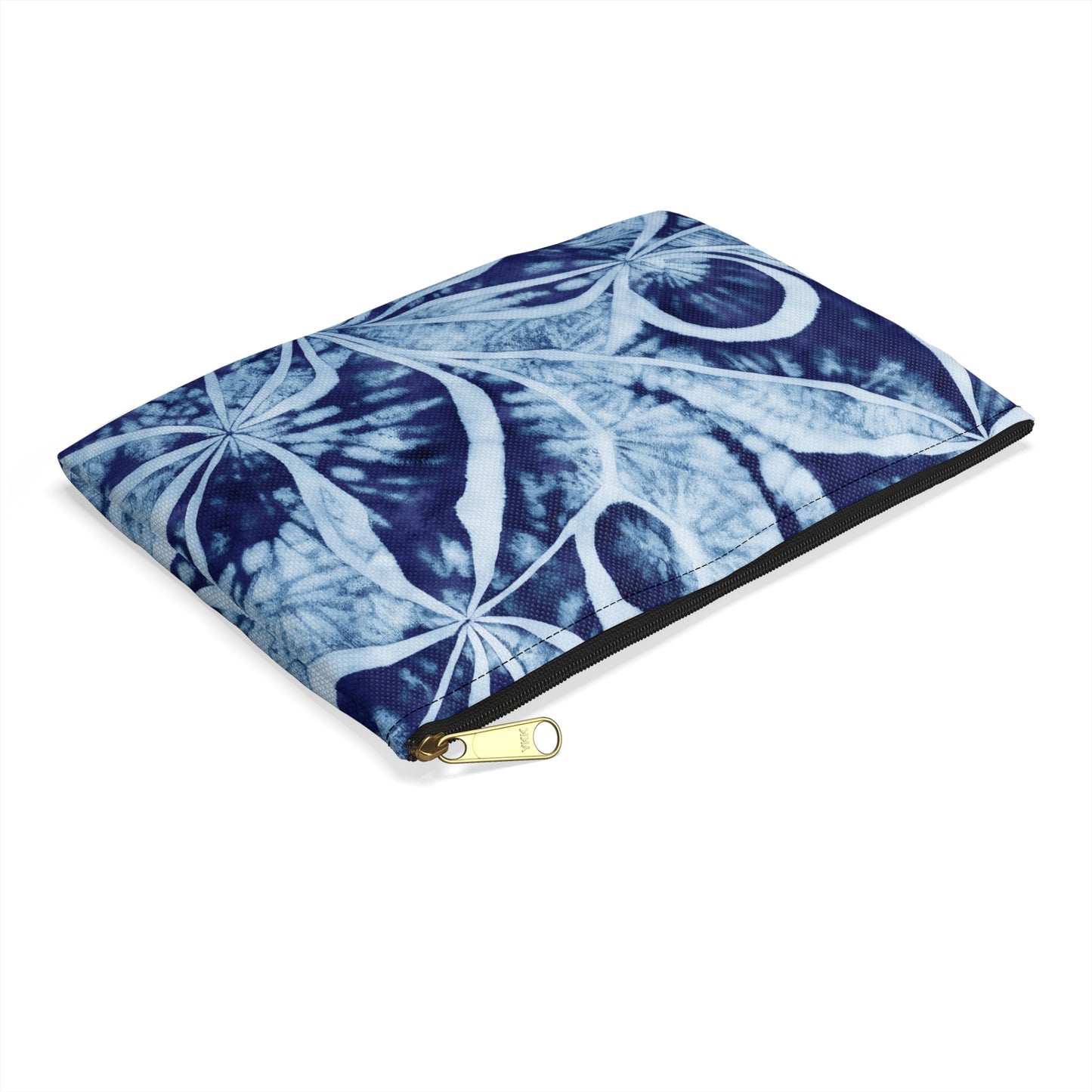 Shibori Indigo Accessory Pouch