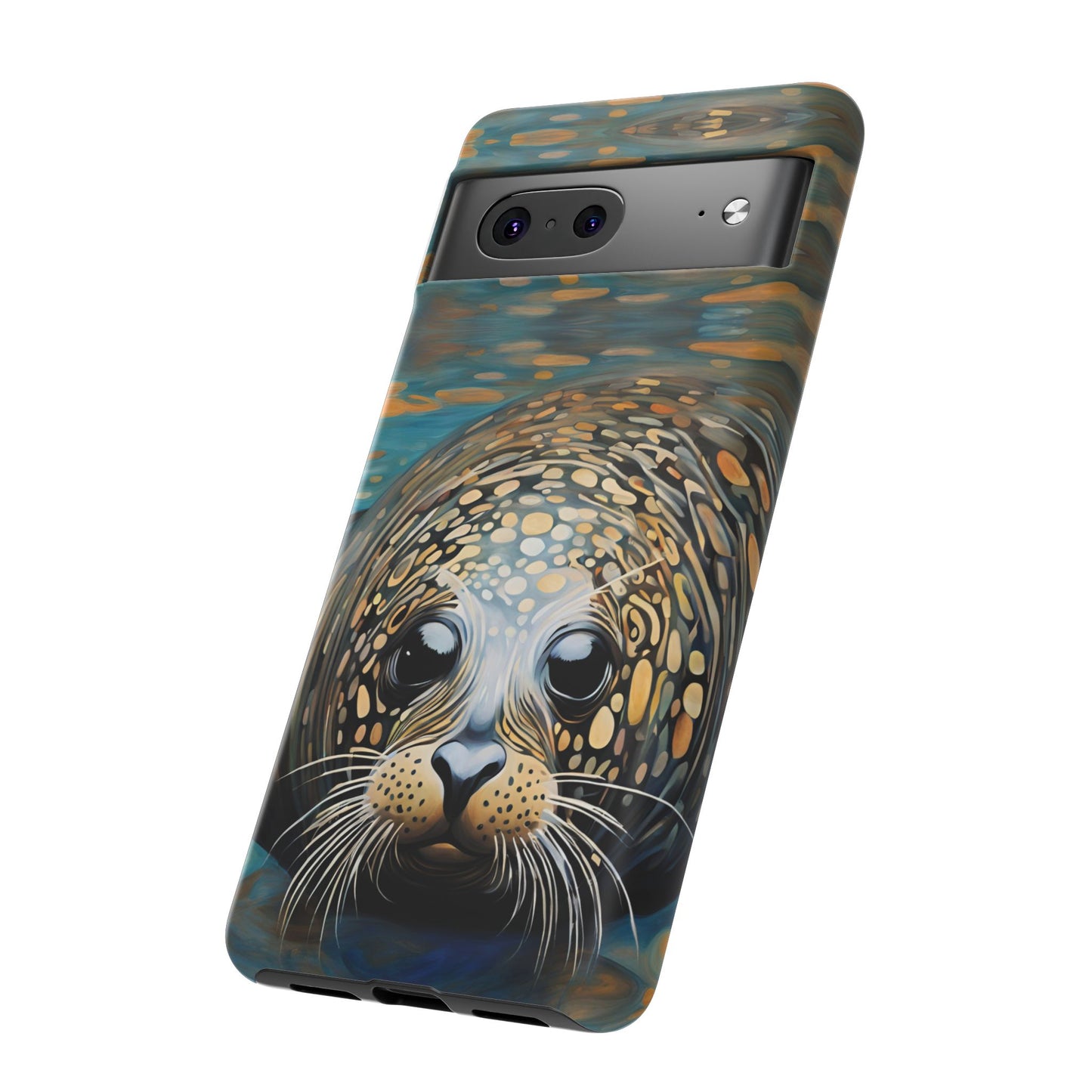 Harbor Seal Wildlife iPhone Samsung Galaxy Google Pixel Tough Cases