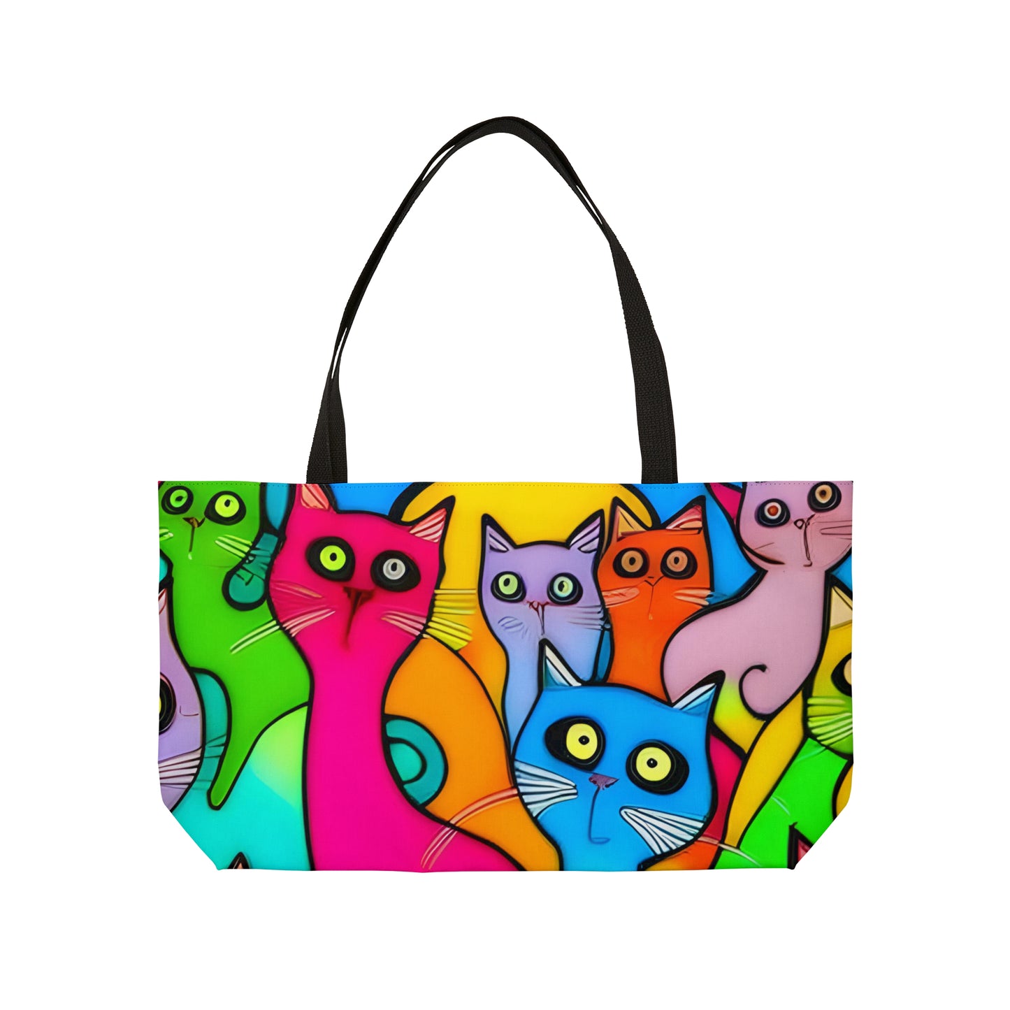 Cats By the Dozen Weekender Tote Bag