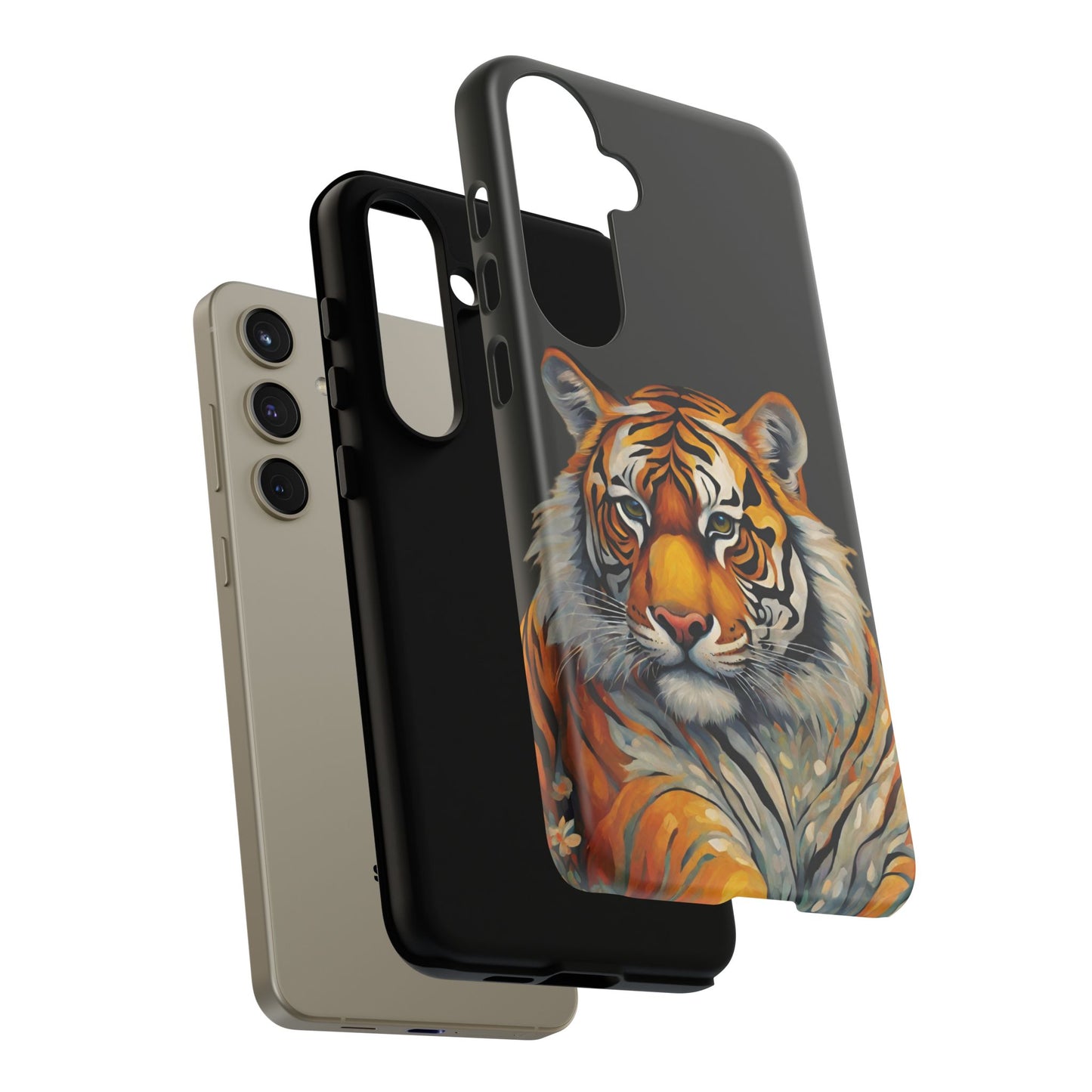 Tiger Wildlife iPhone Samsung Galaxy Google Pixel Tough Cases