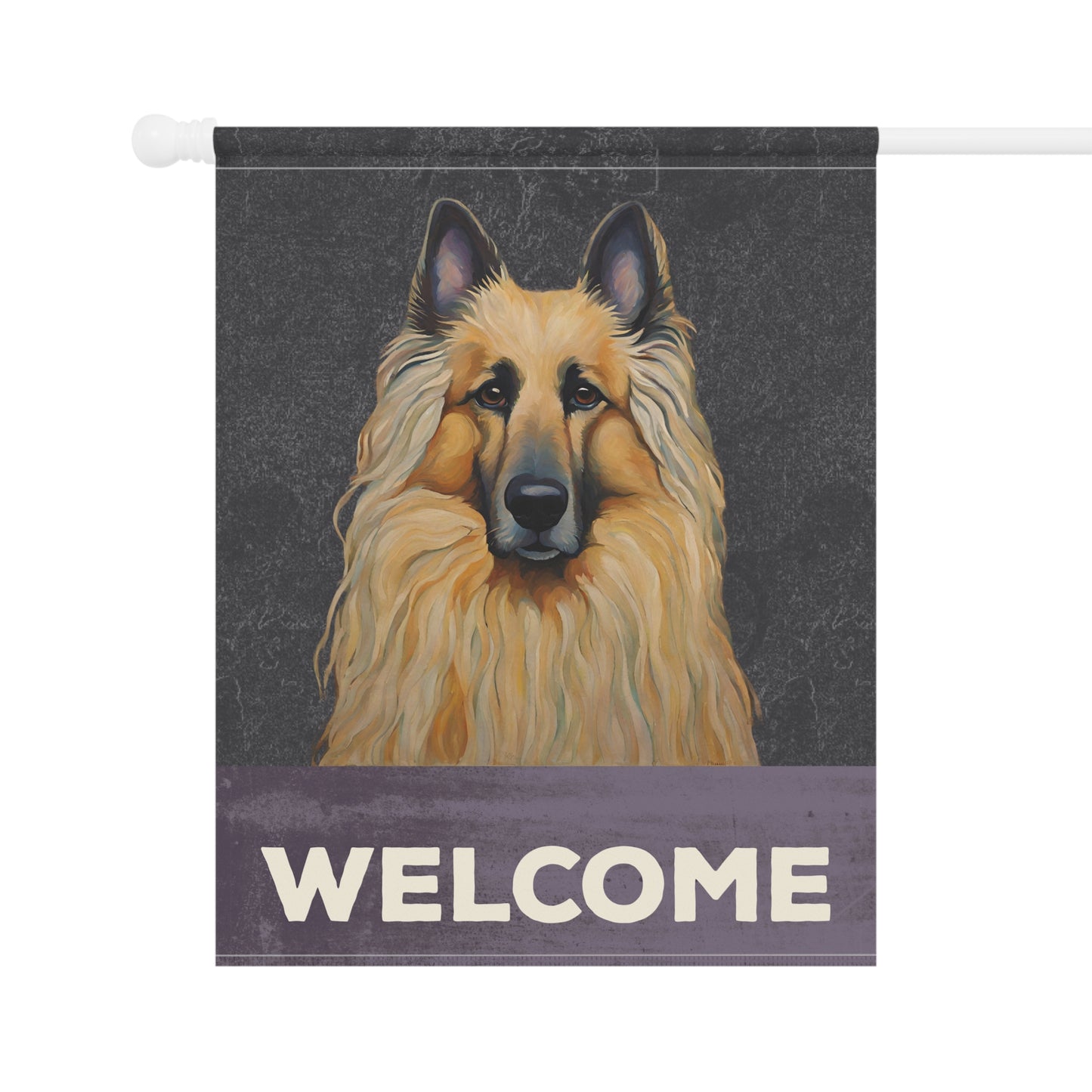 Belgian Tervuren Welcome 2-Sided Garden & House Flag/Banner