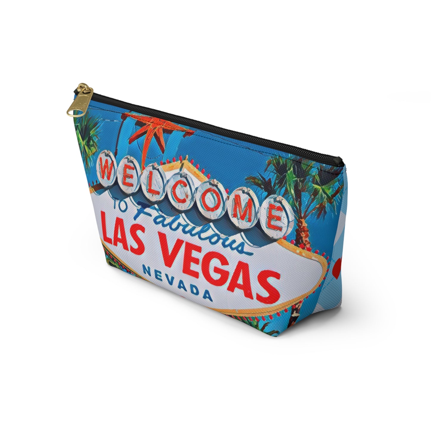 Fabulous Las Vegas Accessory Pouch w T-bottom