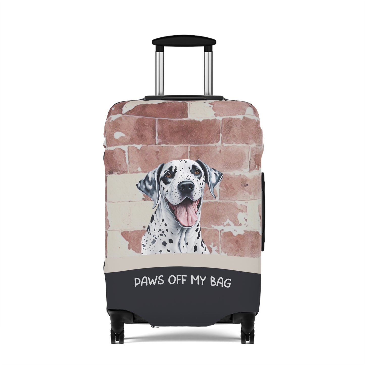 Dalmatian Paws Off My Bag Luggage Cover