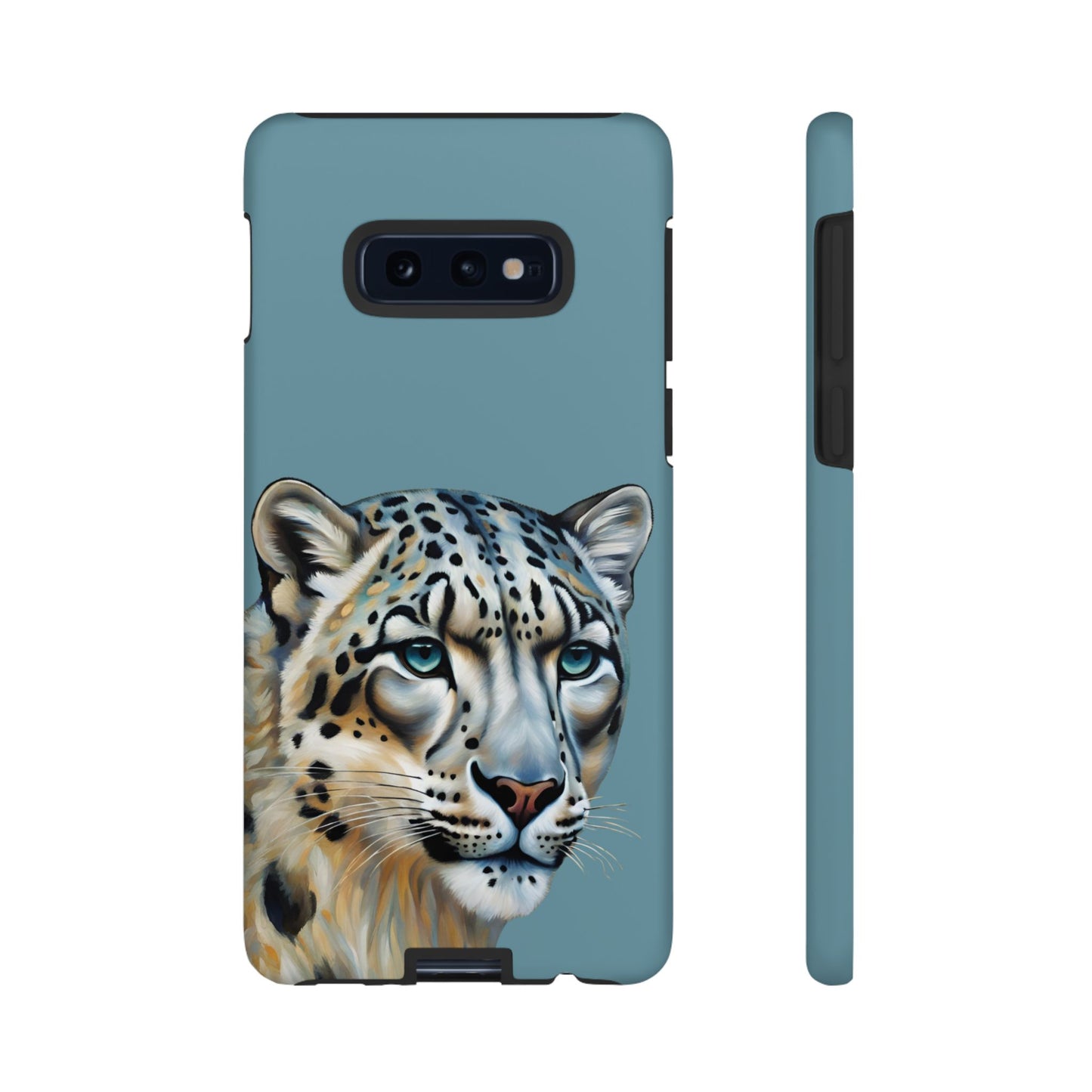 Snow Leopard iPhone Samsung Galaxy Google Pixel Tough Cases