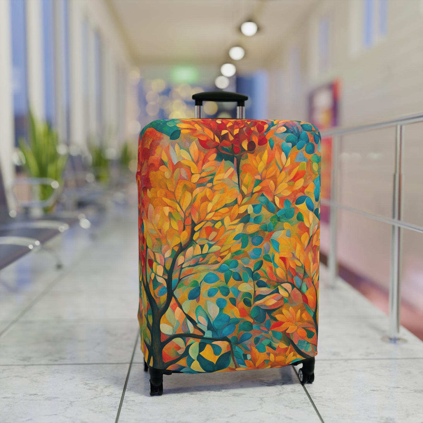 Autumn Foliage Luggage Cover