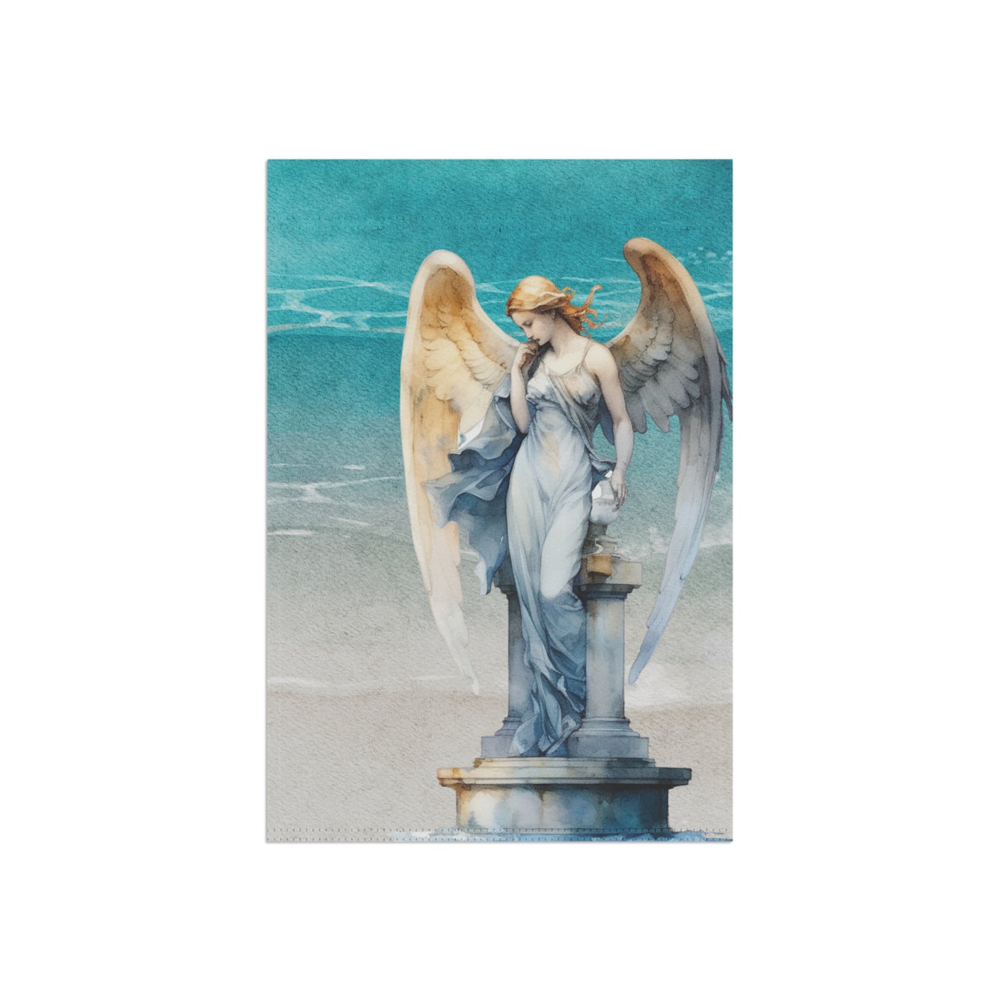 Beach Angel Garden & House Flag/Banner