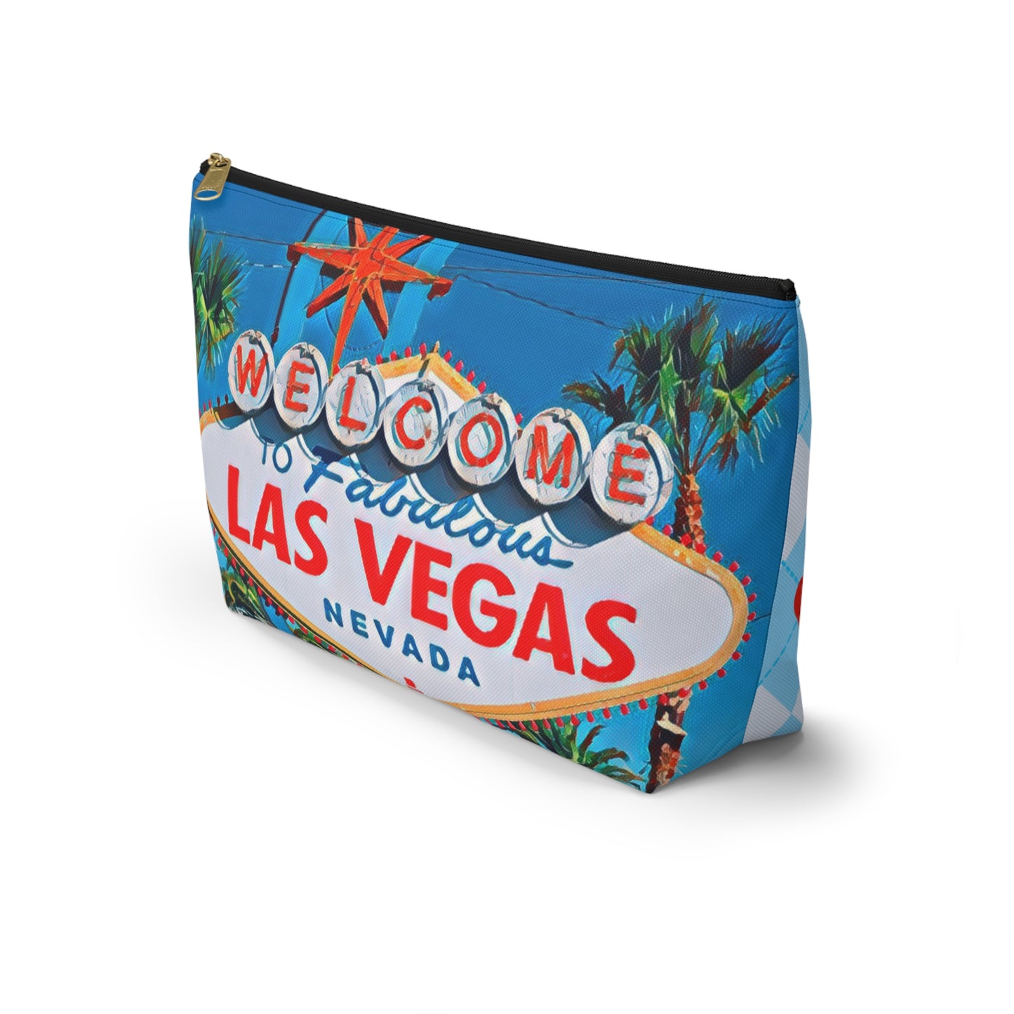 Fabulous Las Vegas Accessory Pouch w T-bottom