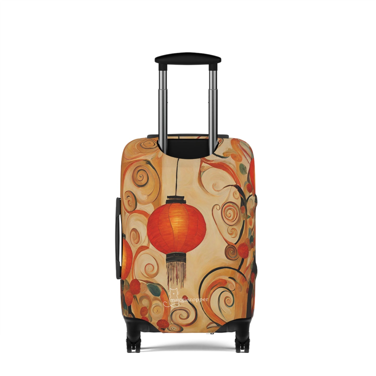 Lanterns & Swirls Luggage Cover