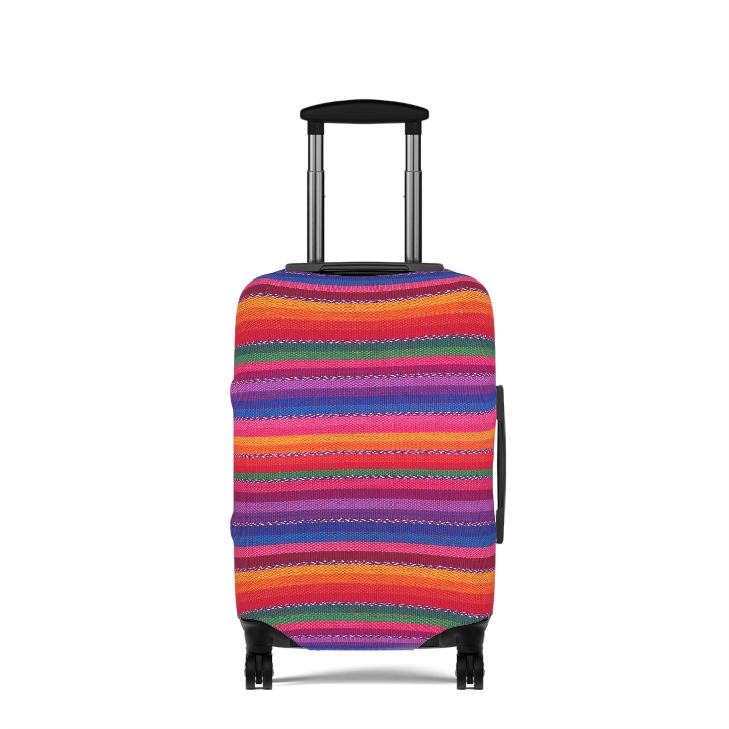 Vibrant Stripe Luggage Cover