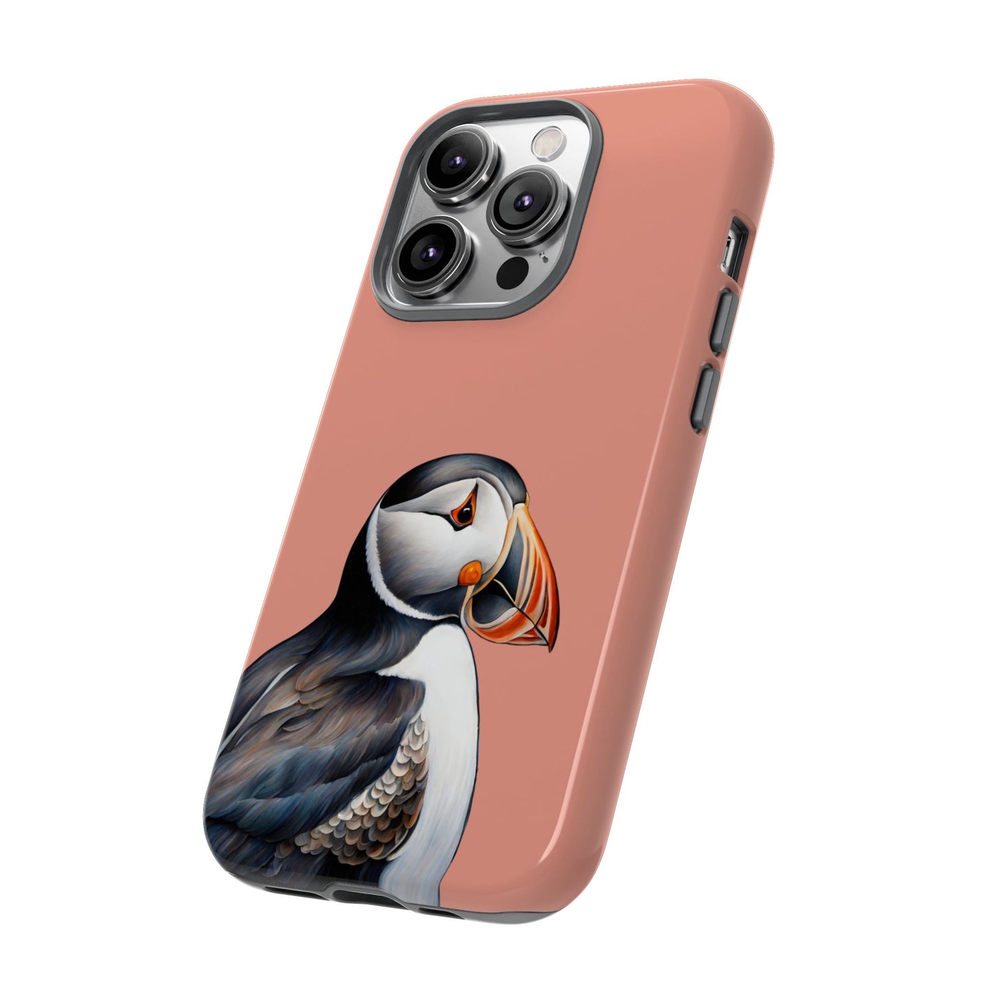 Puffin Wildlife iPhone Samsung Galaxy Google Pixel Tough Cases